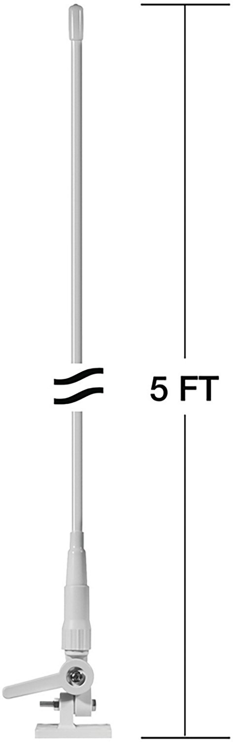 Cobra 5 ft. FG Marine VHF Antenna - view number 4