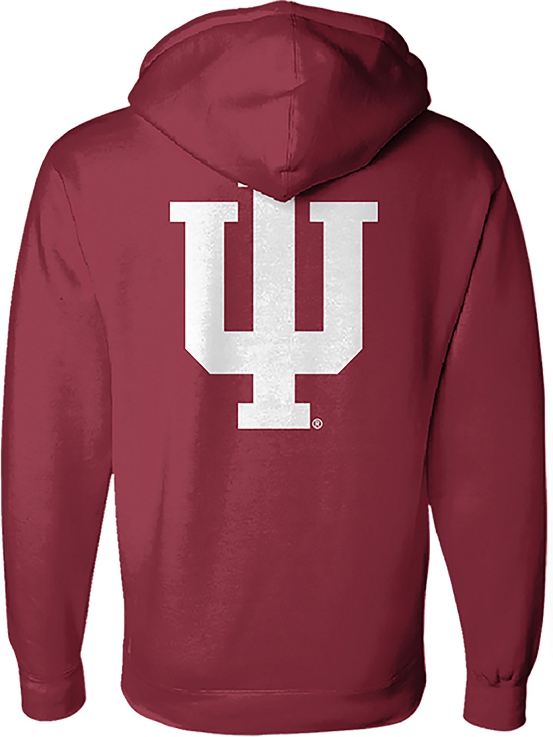 Something Inked Men's Indiana University Candy Stripe Pocketless Cord Hoodie - view number 2