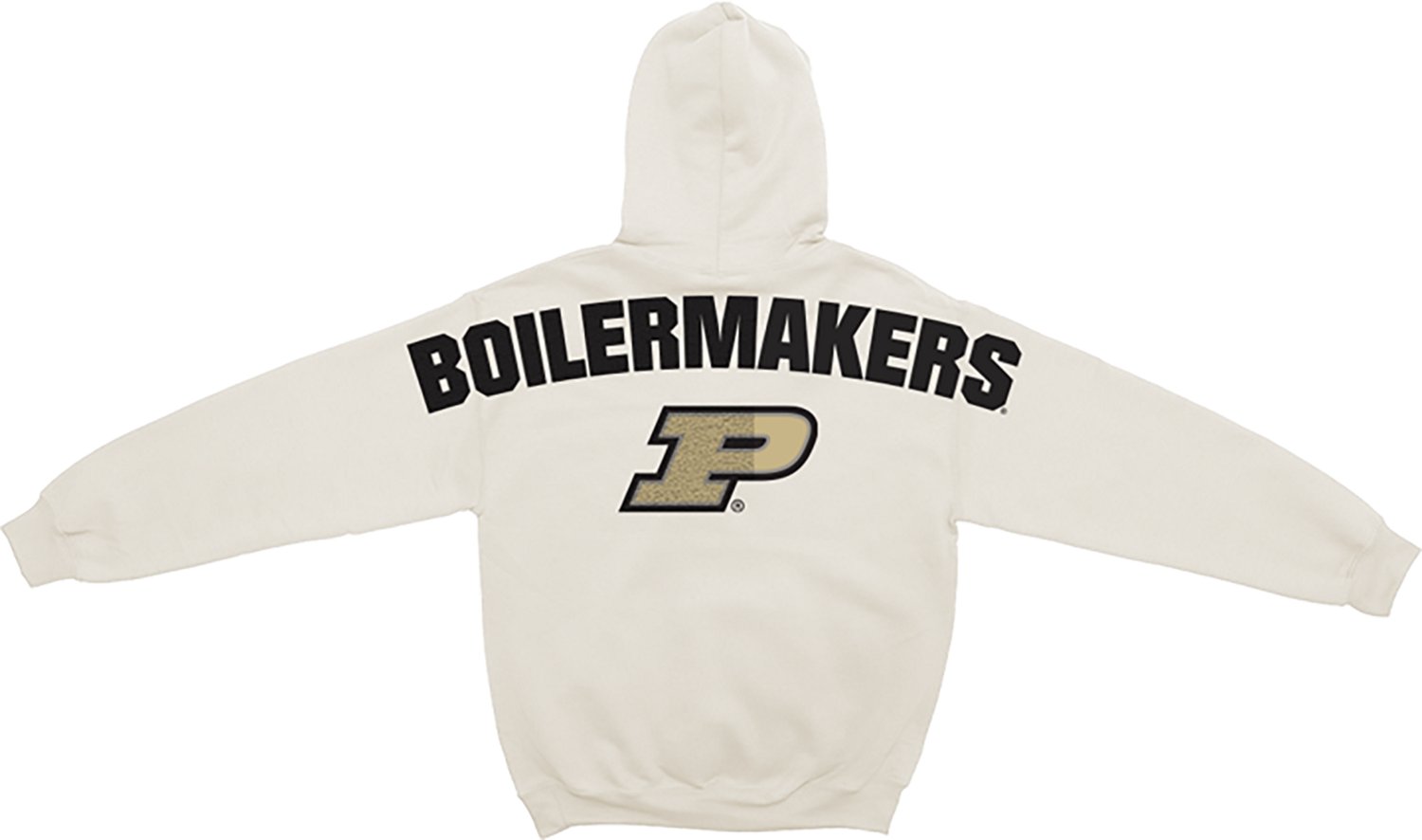 Something Inked Men's Purdue University Chenille Mascot Arch Back Hoodie - view number 2