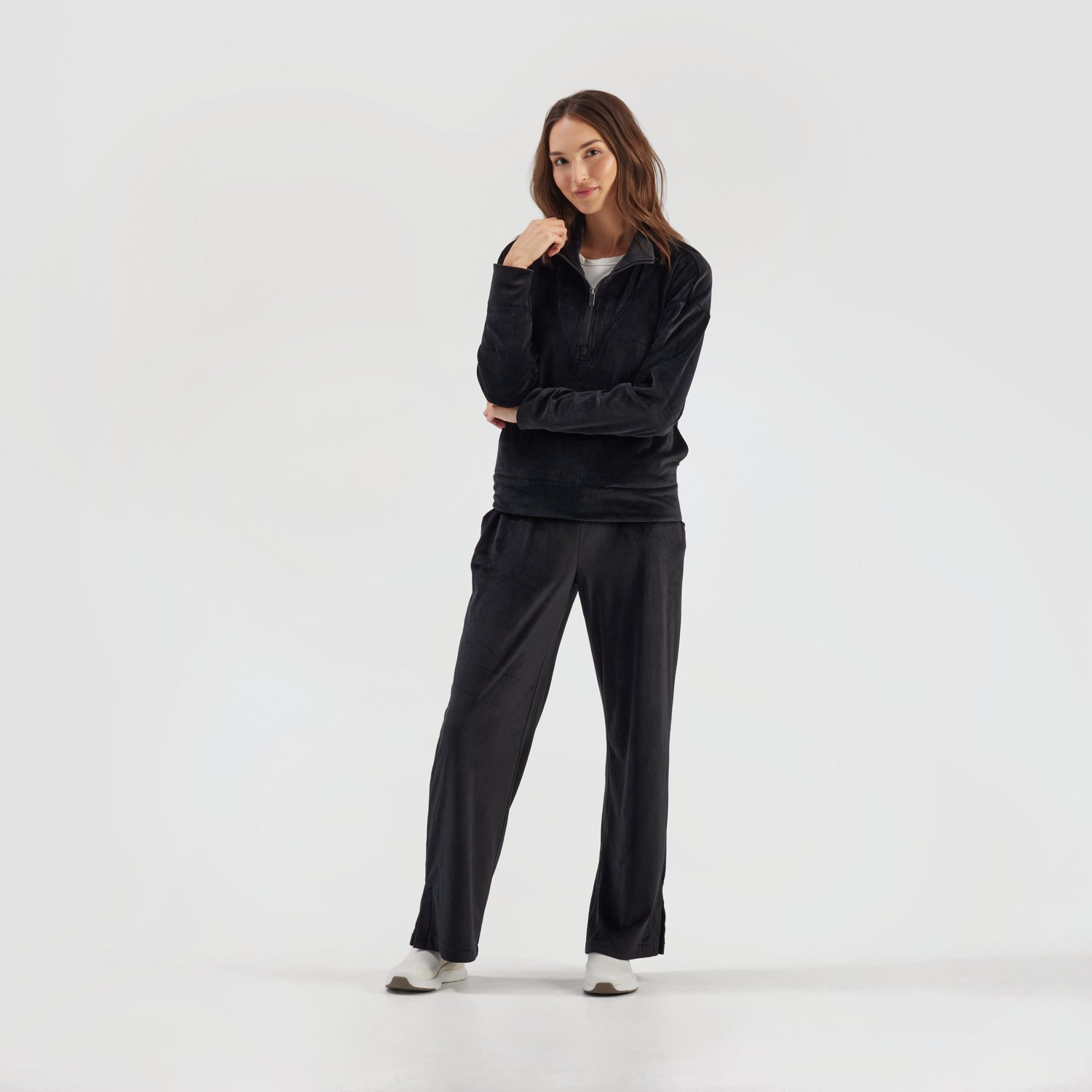 Freely Women's Terry Velour Pants - view number 2