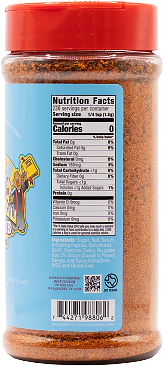 Meat Church The Holy Gospel Barbecue Rub                                                                                         - view number 3