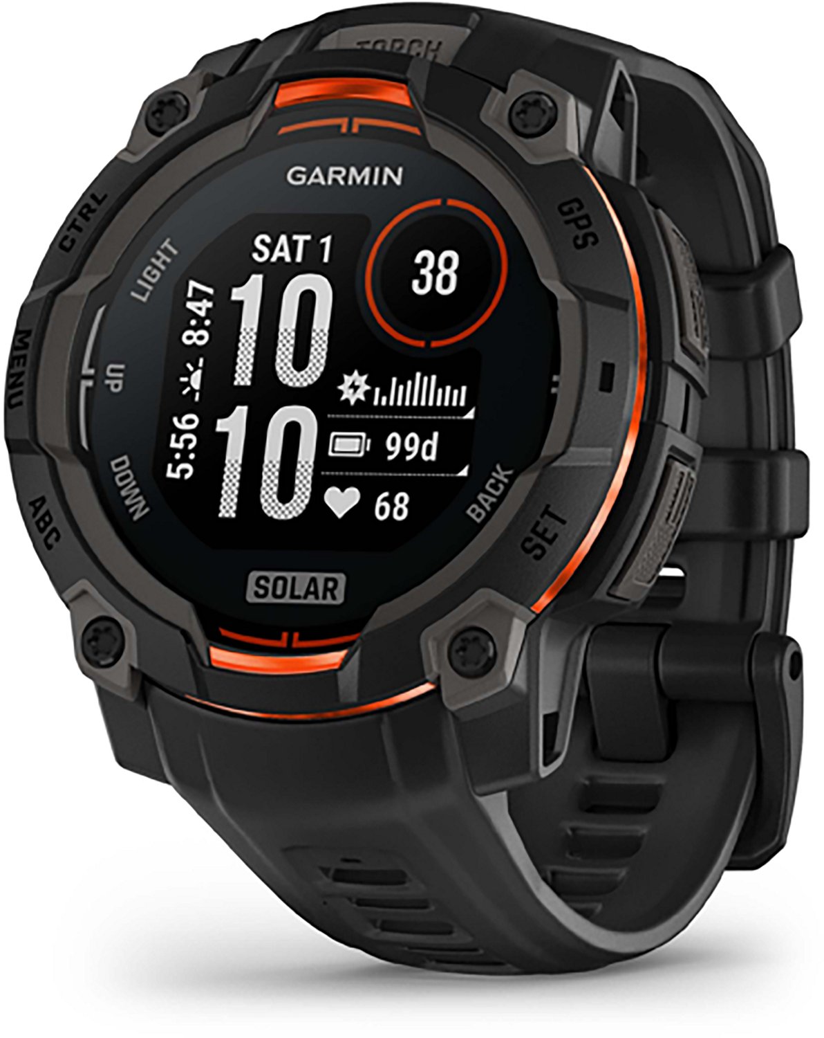 Garmin Instinct 3 45mm Solar Watch