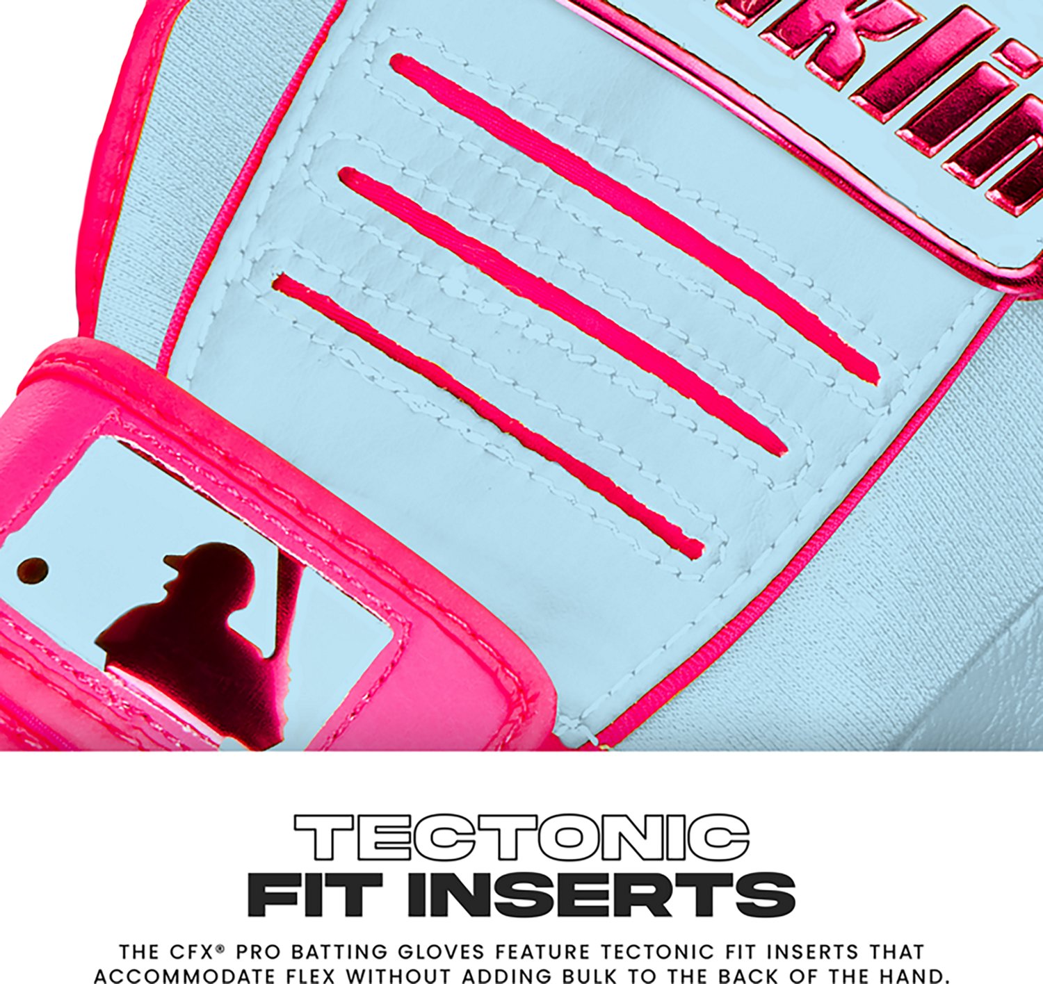 Franklin Adults' MLB CFX Pro Batting Gloves                                                                                      - view number 4