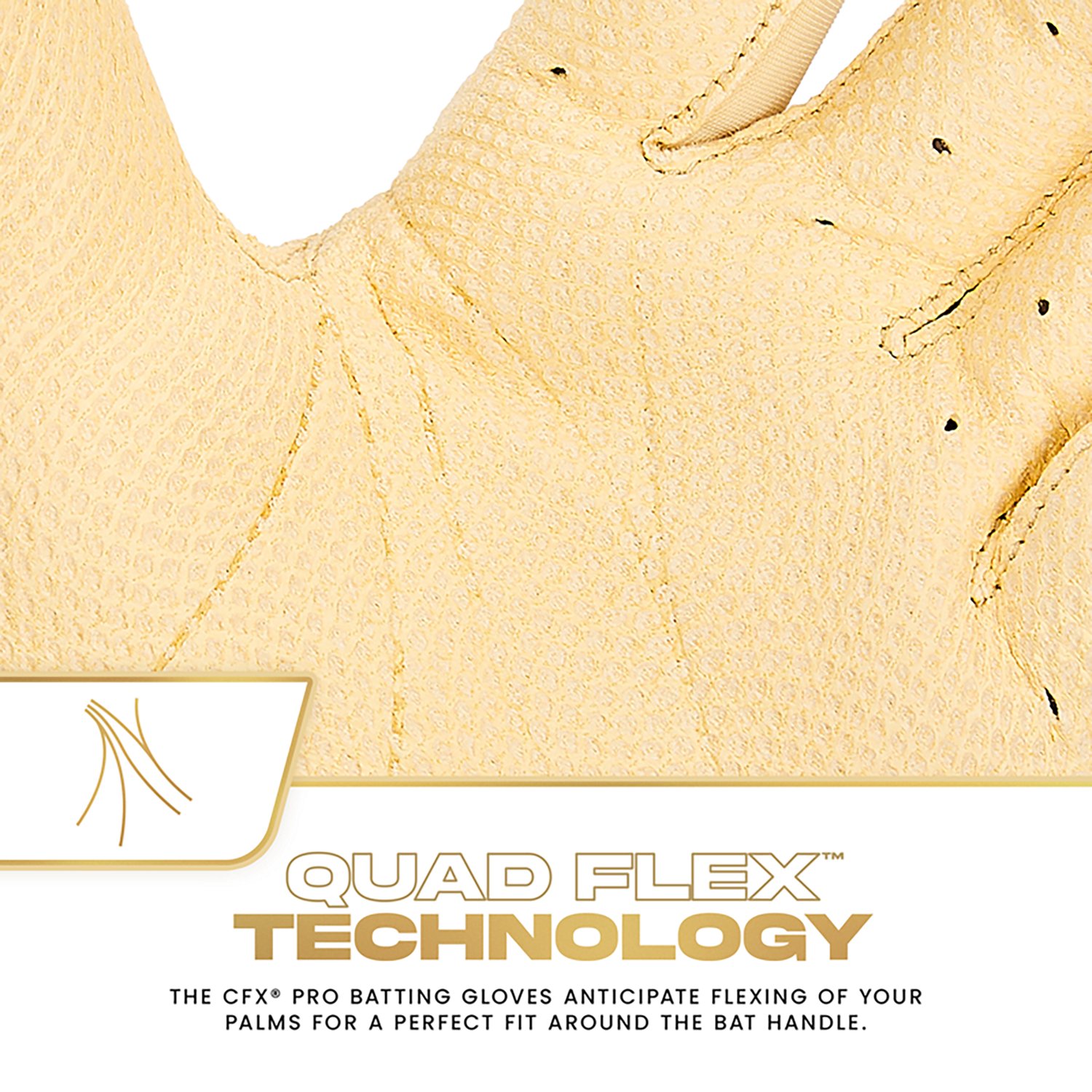 Franklin Youth CFX Pro Chrome Batting Gloves                                                                                     - view number 3