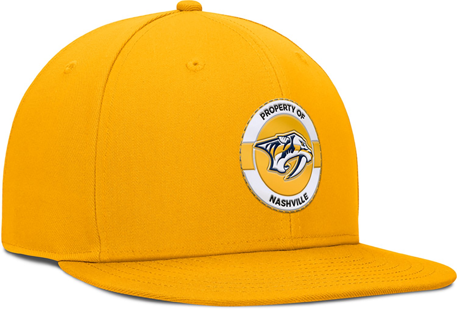 Fanatics Predators Train Flat Brim Snapback Cap - view number 3