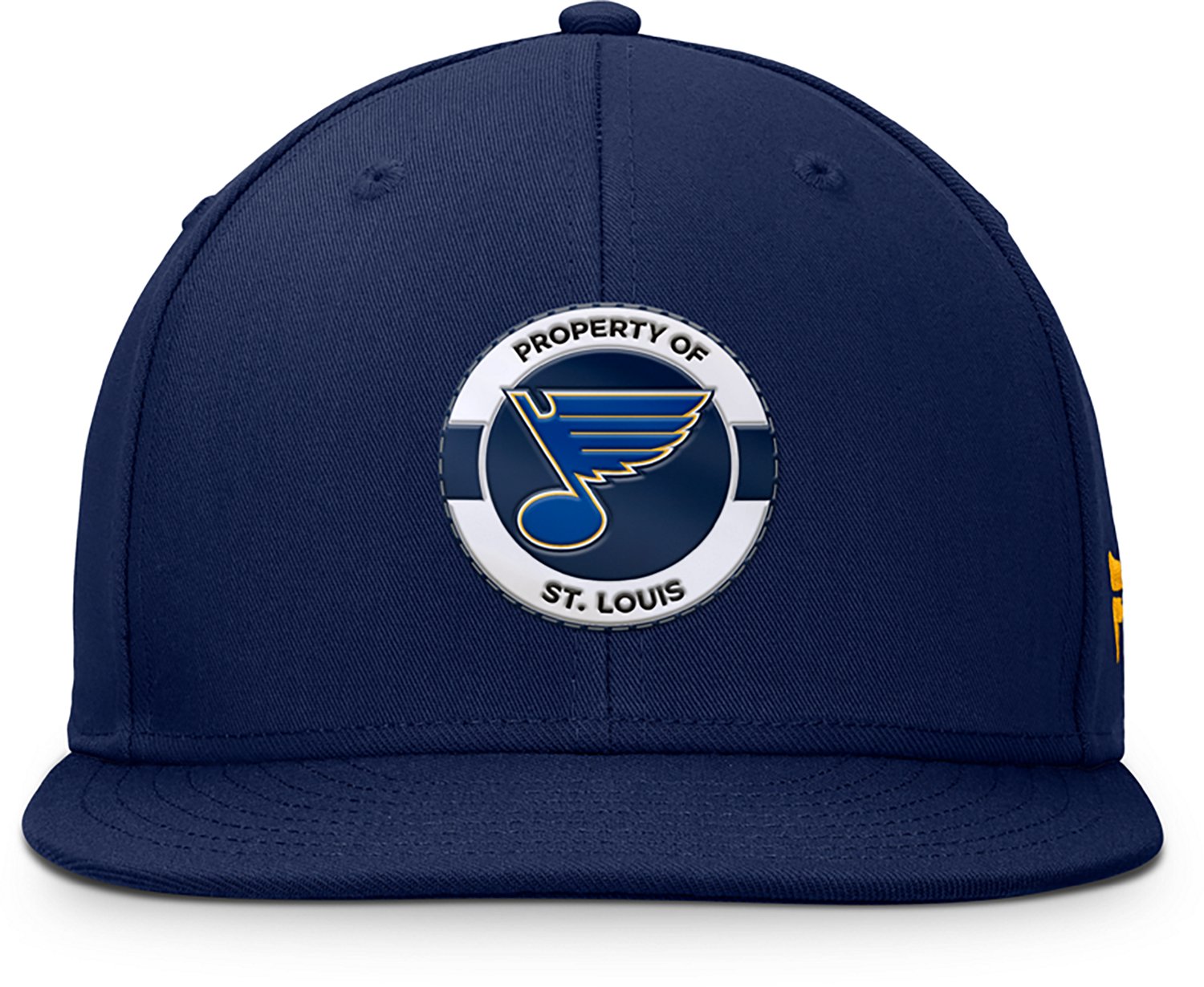 Fanatics Blues Train Flat Brim Snapback Cap - view number 2