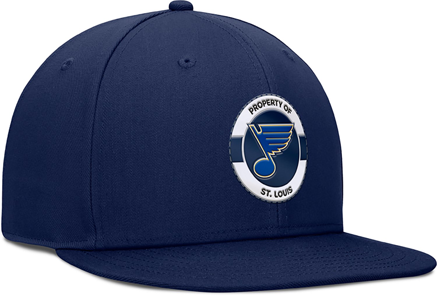 Fanatics Blues Train Flat Brim Snapback Cap - view number 3