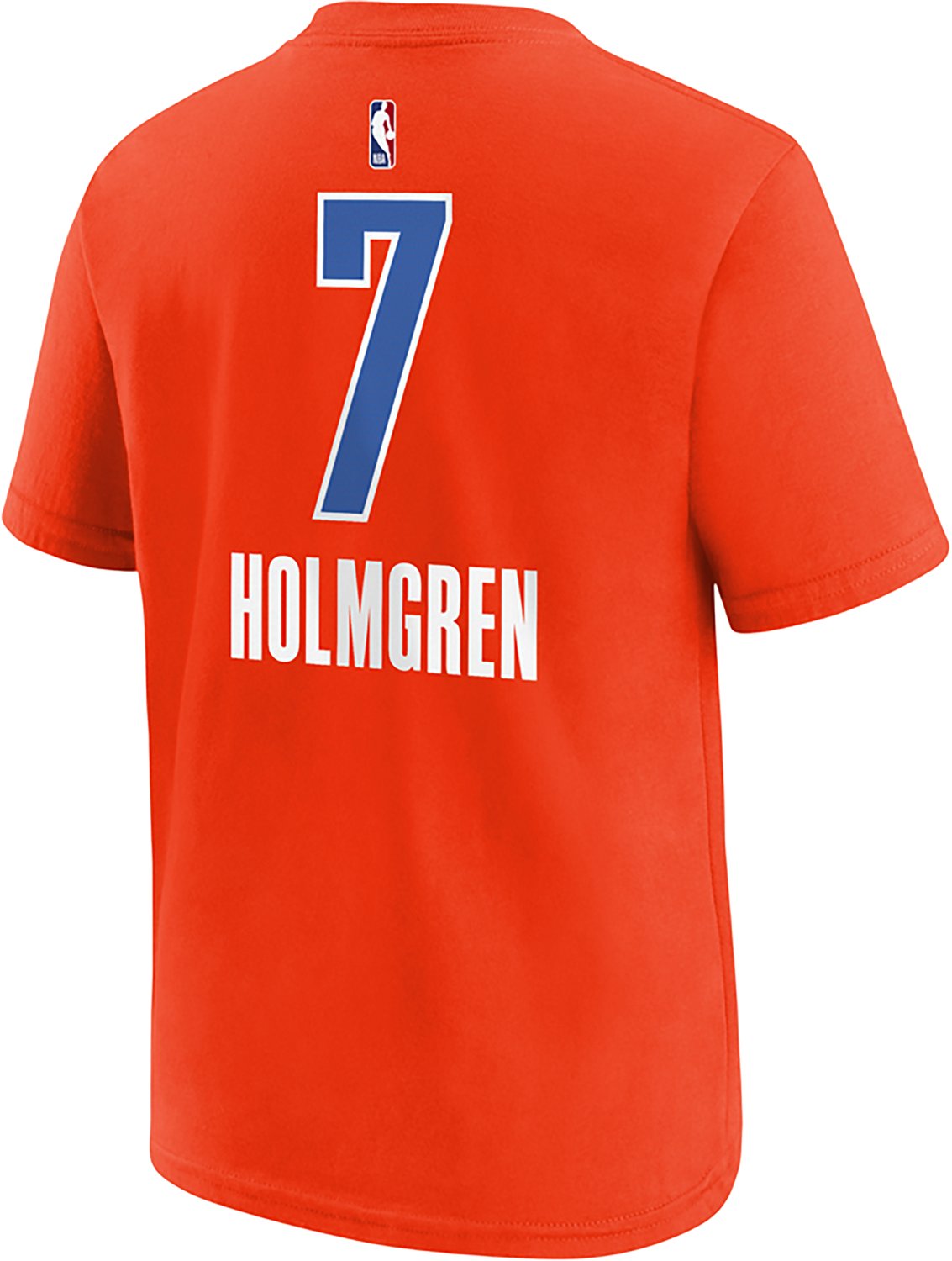 Nike Boys' Oklahoma City Thunder Chet Holmgren Statement N&N T-shirt - view number 2