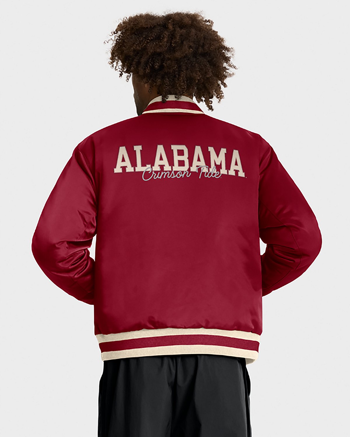 Nike Men's University of Alabama Vault Logo Legacy Bomber Jacket - view number 3