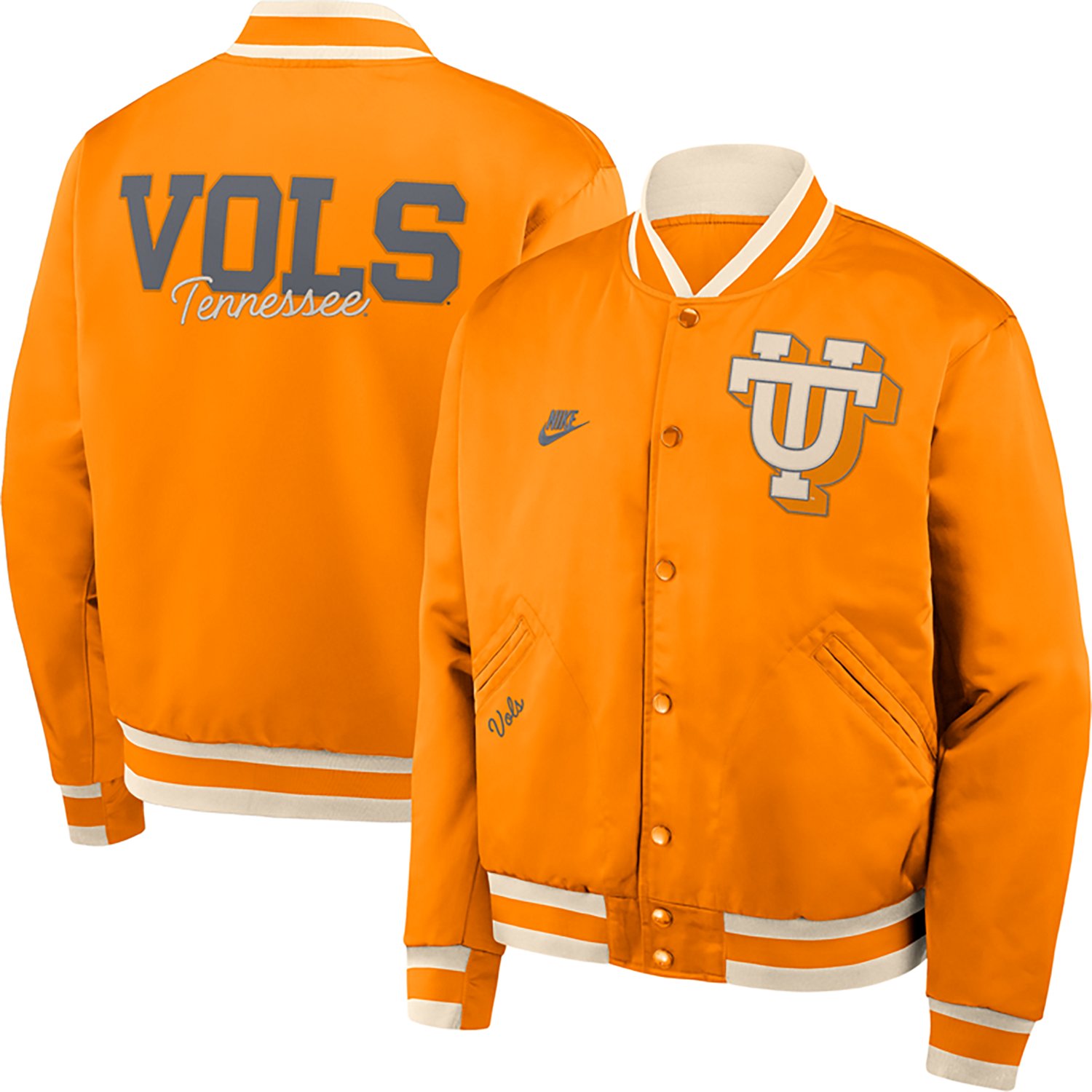 Nike Men's University of Tennessee Vault Logo Legacy Bomber Jacket - view number 4
