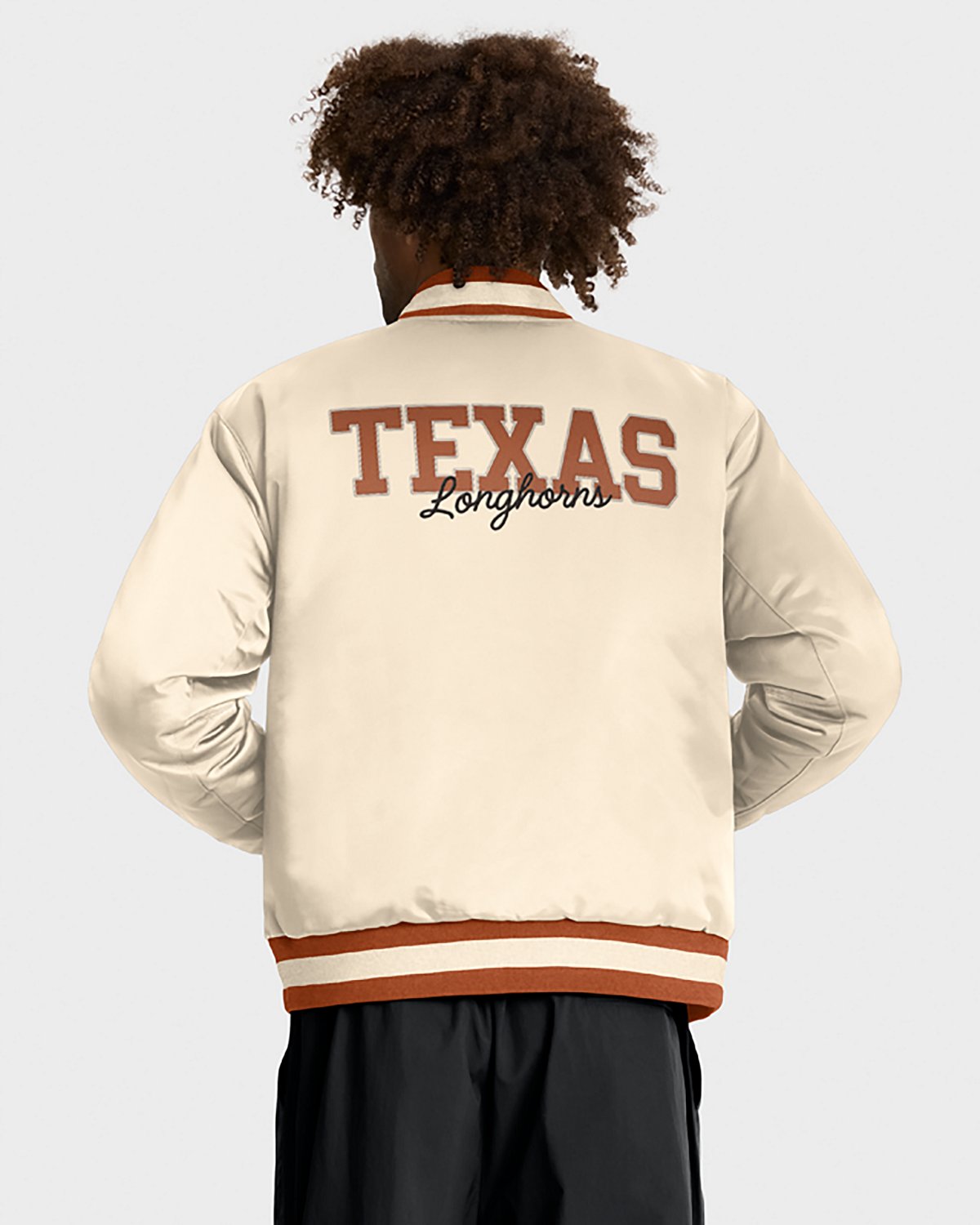 Nike Men's University of Texas Vault Logo Legacy Bomber Jacket - view number 3