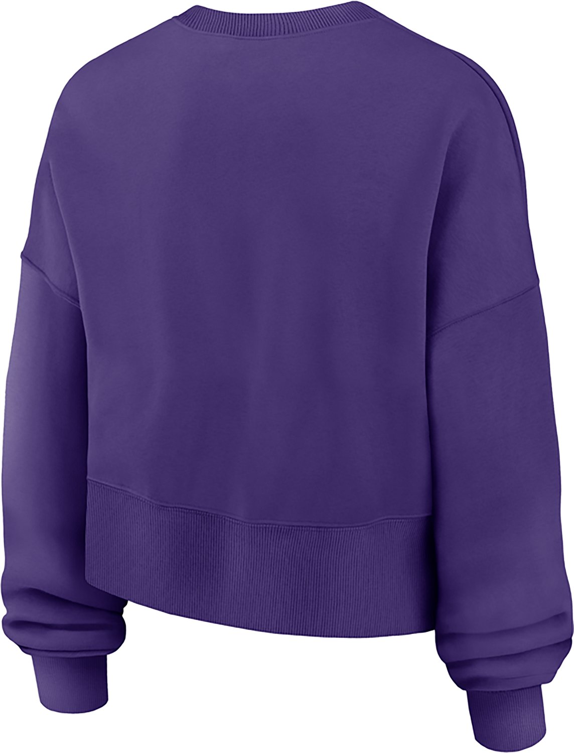 Nike Women's Louisiana State University Tigers Phoenix Arch Oversized Crew - view number 3