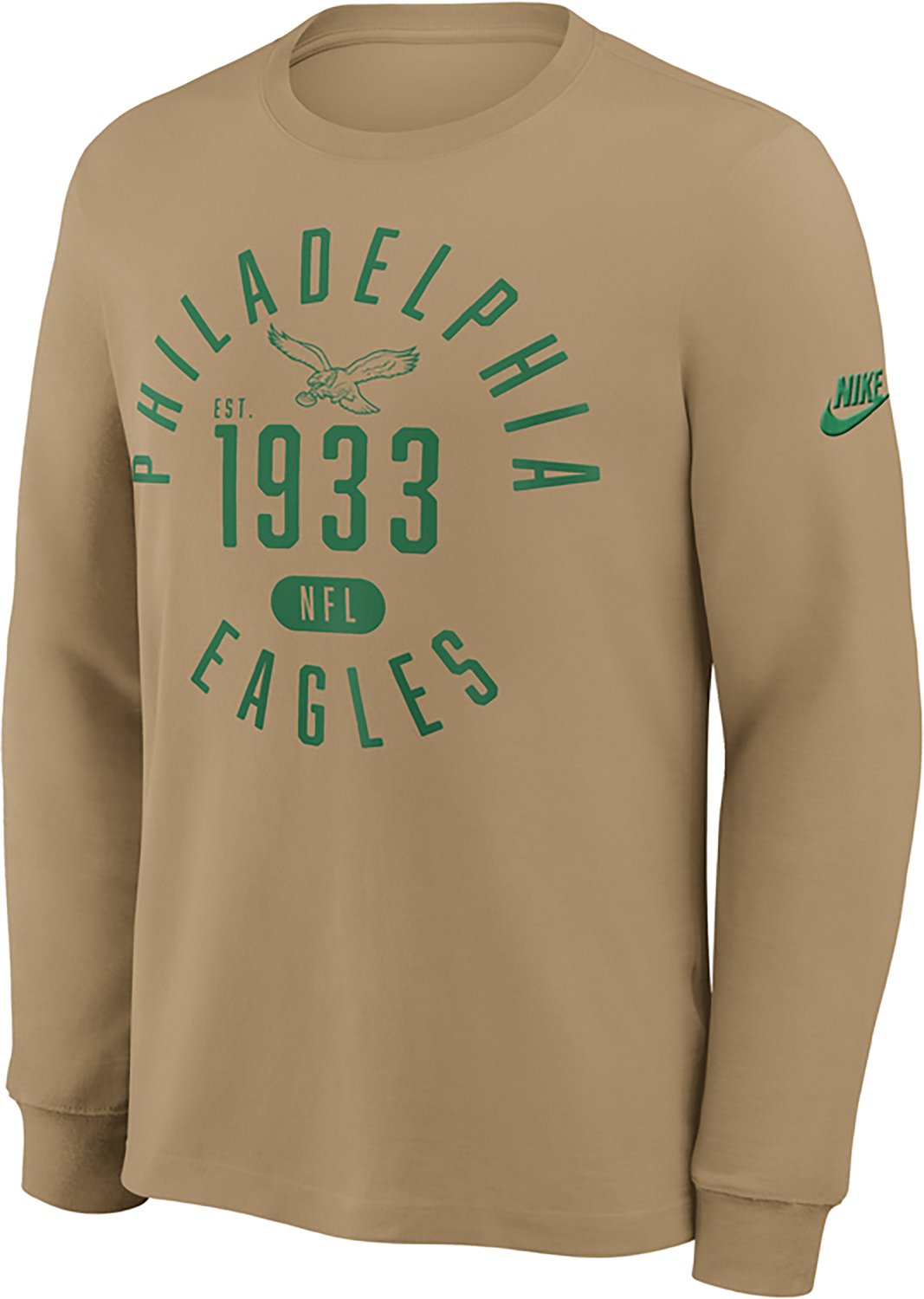 Nike Men's Eagles Rewind Slub Long Sleeve T-shirt - view number 2