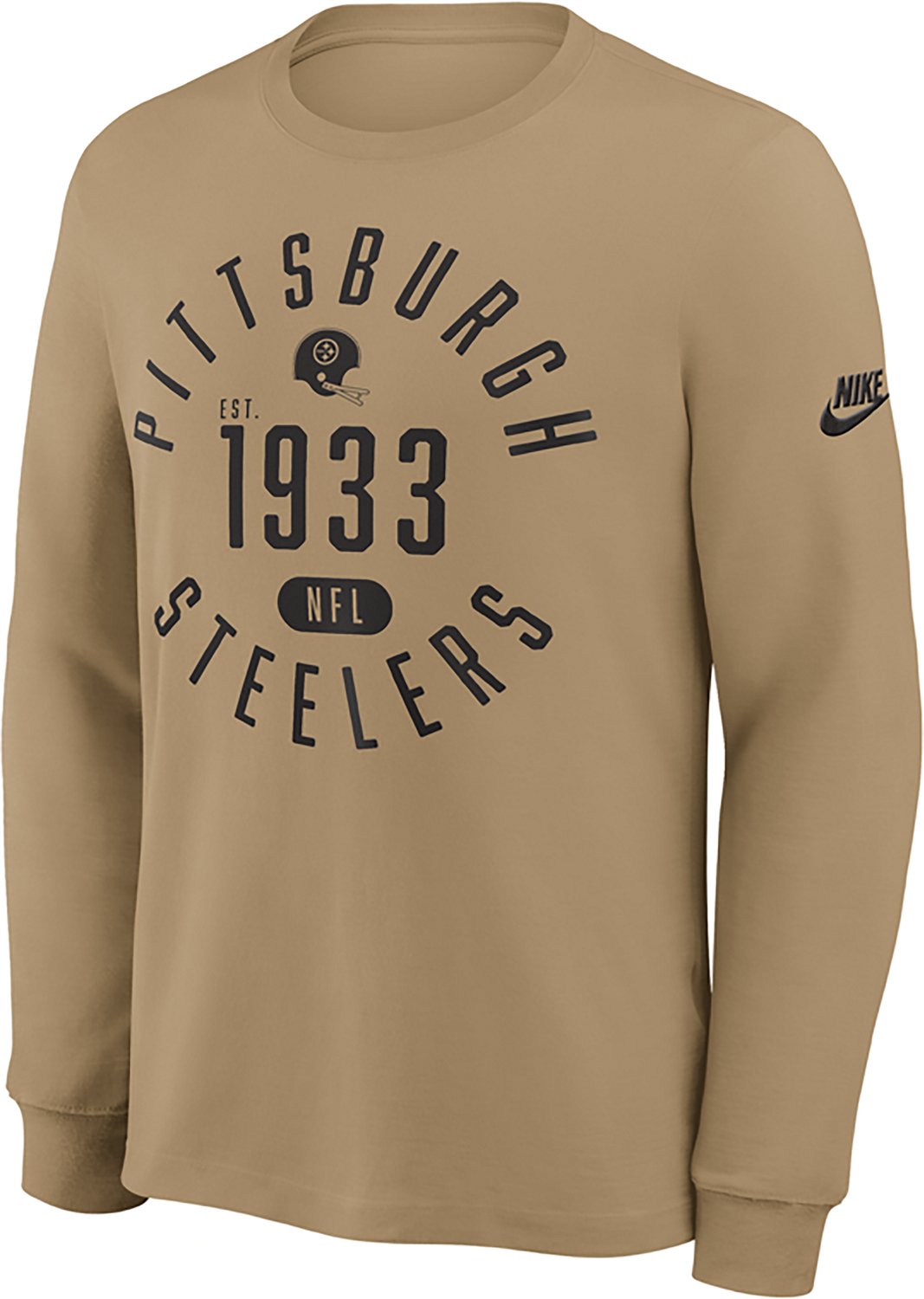 Nike Men's Steelers Rewind Slub Long Sleeve T-shirt - view number 2