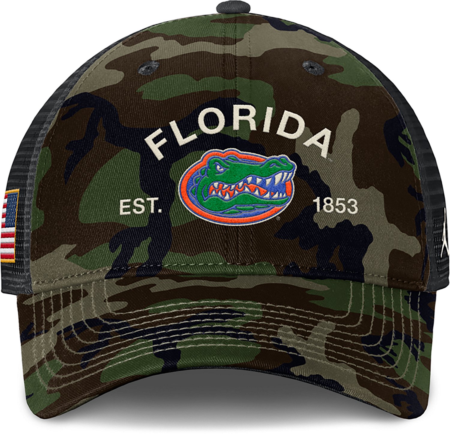 Jordan Men's Florida Military Appreciation Rise Structured Trucker Cap - view number 2