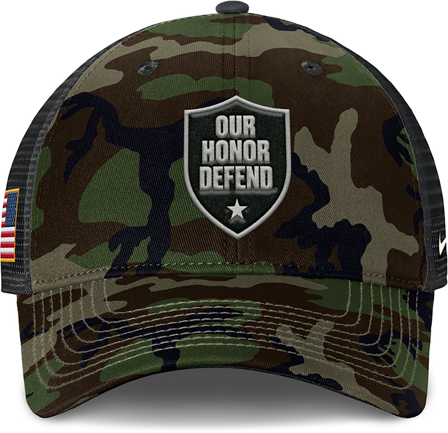 Nike Men's Ohio State Military Appreciation Rise Structured Trucker Cap