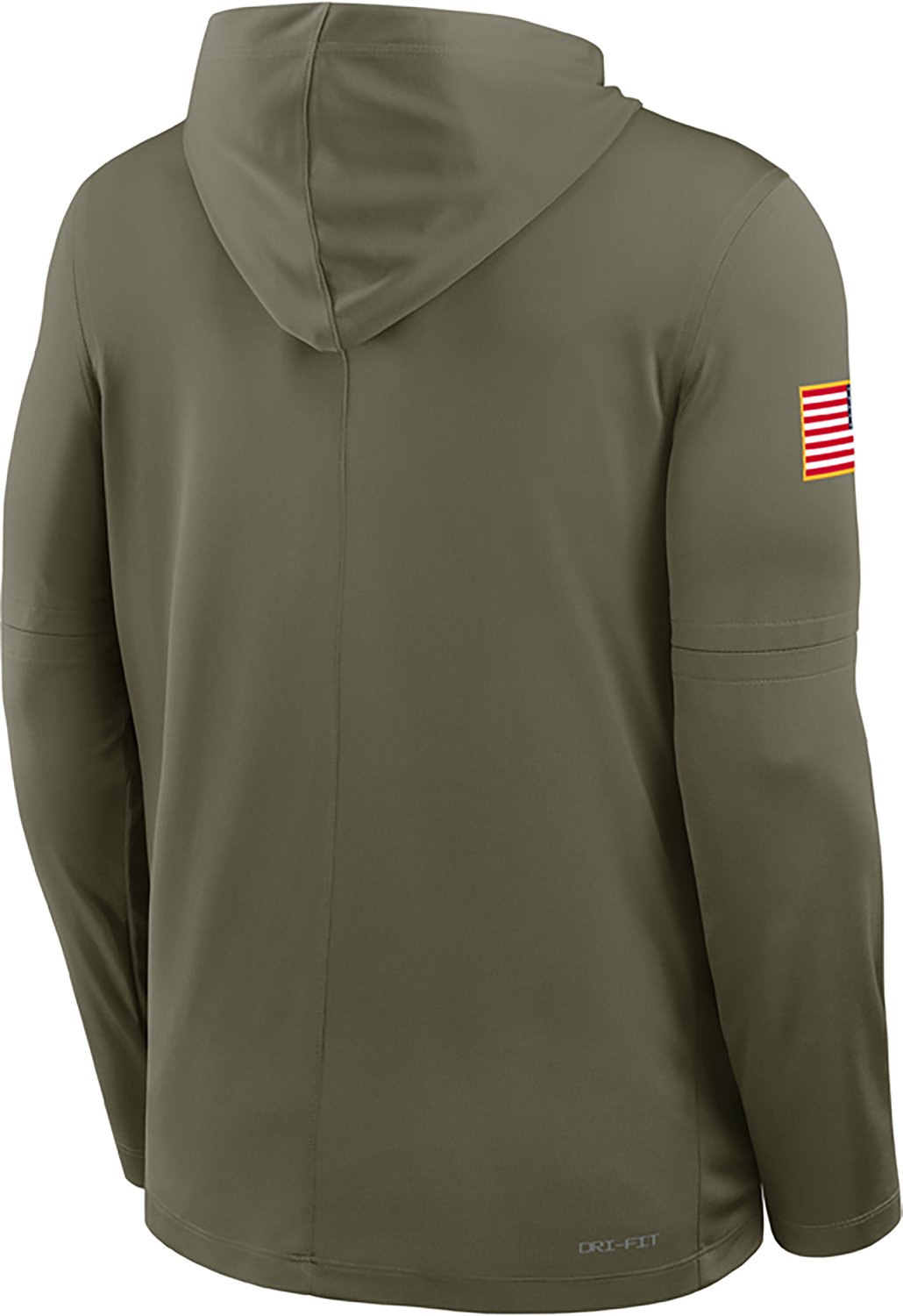 Jordan Men's Florida Military Appreciation Dri-FIT Lightweight Hoodie Top - view number 3