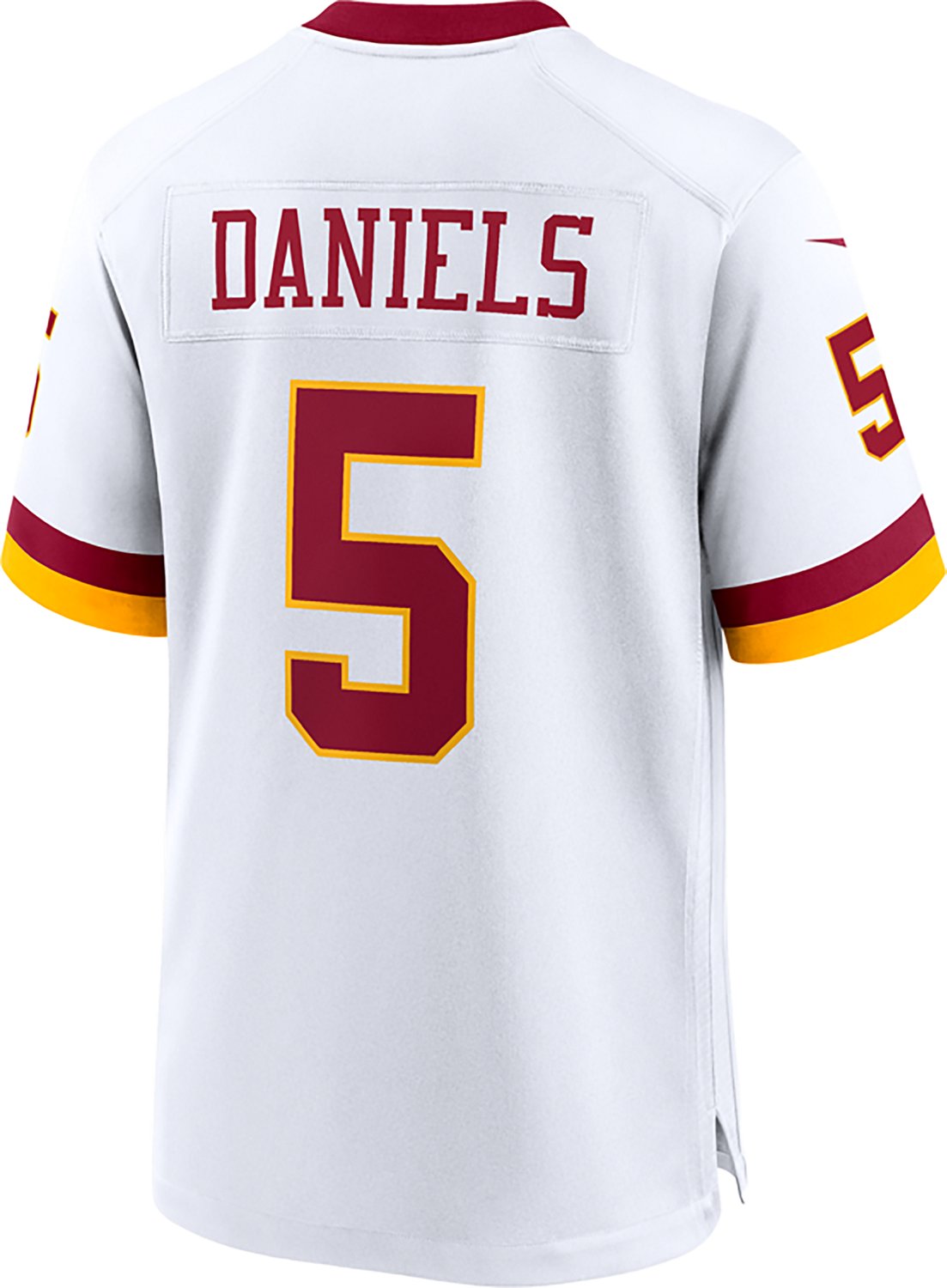 Nike Men's Commanders Jayden Daniels #5 Name & Number Alternate Game Jersey - view number 3