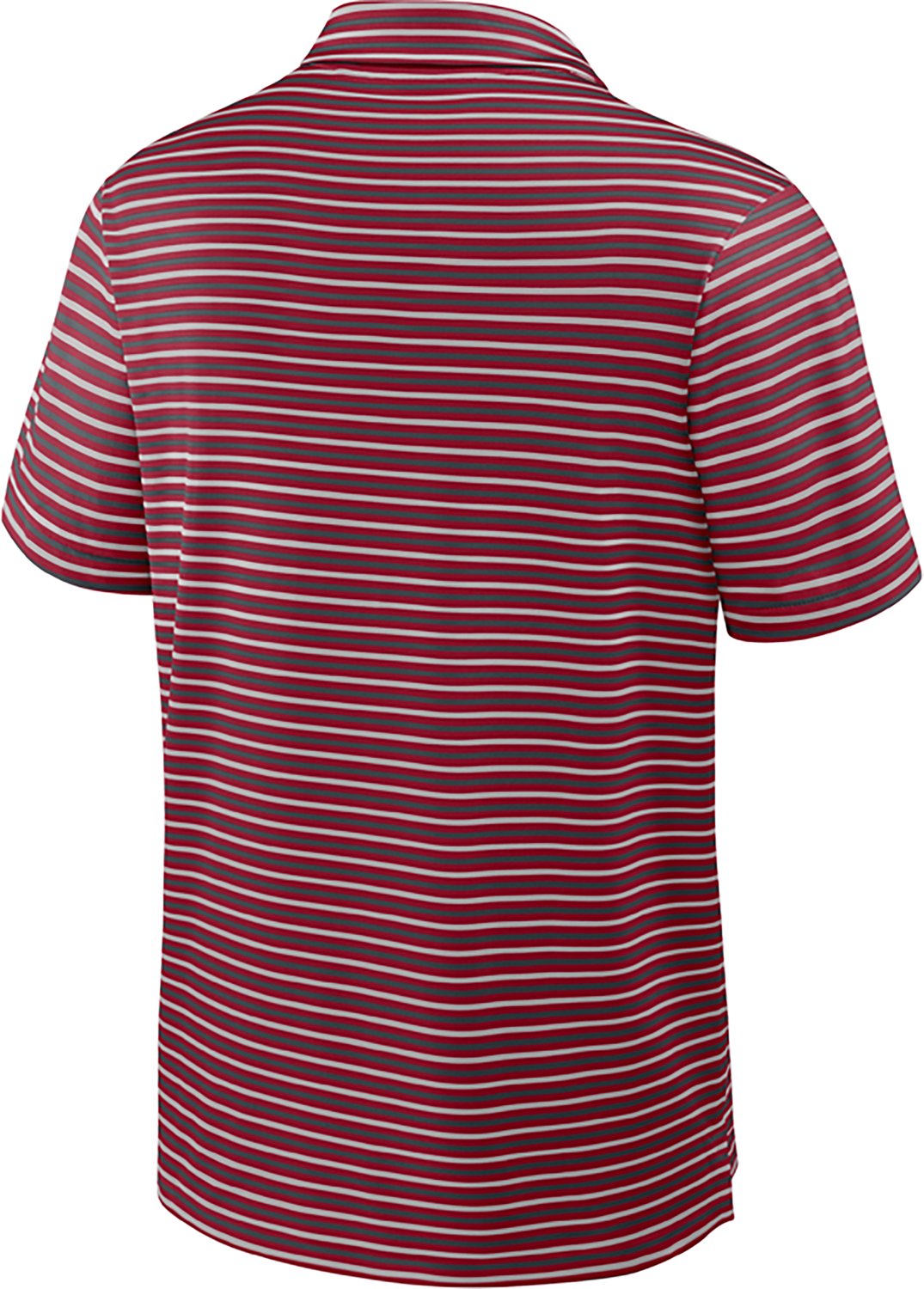 Nike Men's University of Alabama Dri-FIT Stripe Tour Polo Shirt - view number 3