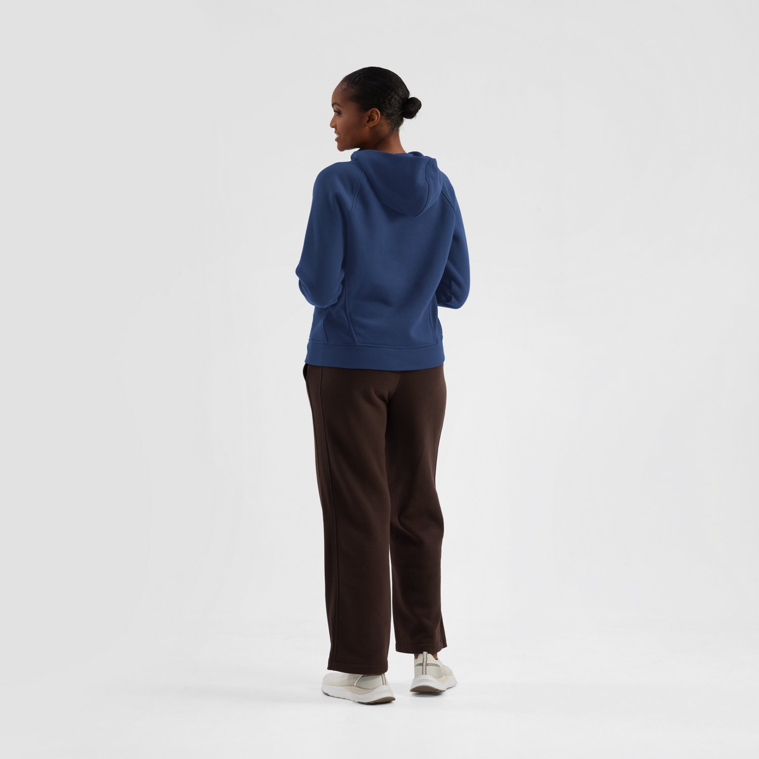 Freely Women's Hilary Mixed Rib Cozy Half Zip Hoodie - view number 3