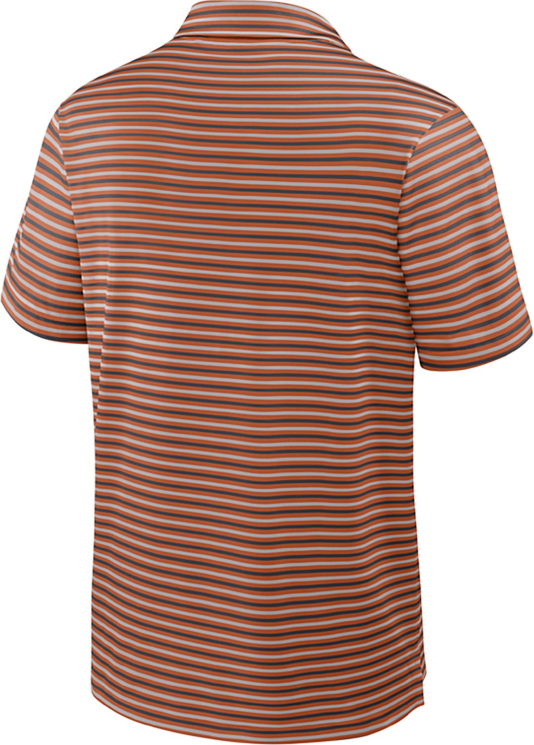 Nike Men's University of Texas Dri-FIT Stripe Tour Polo Shirt - view number 3