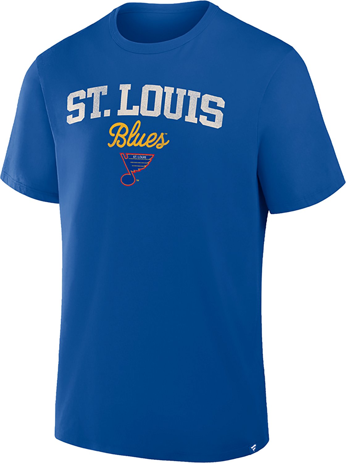 Fanatics Men's St. Louis Blues Vintage Trip Legacy Cotton Short Sleeve T-shirt - view number 2