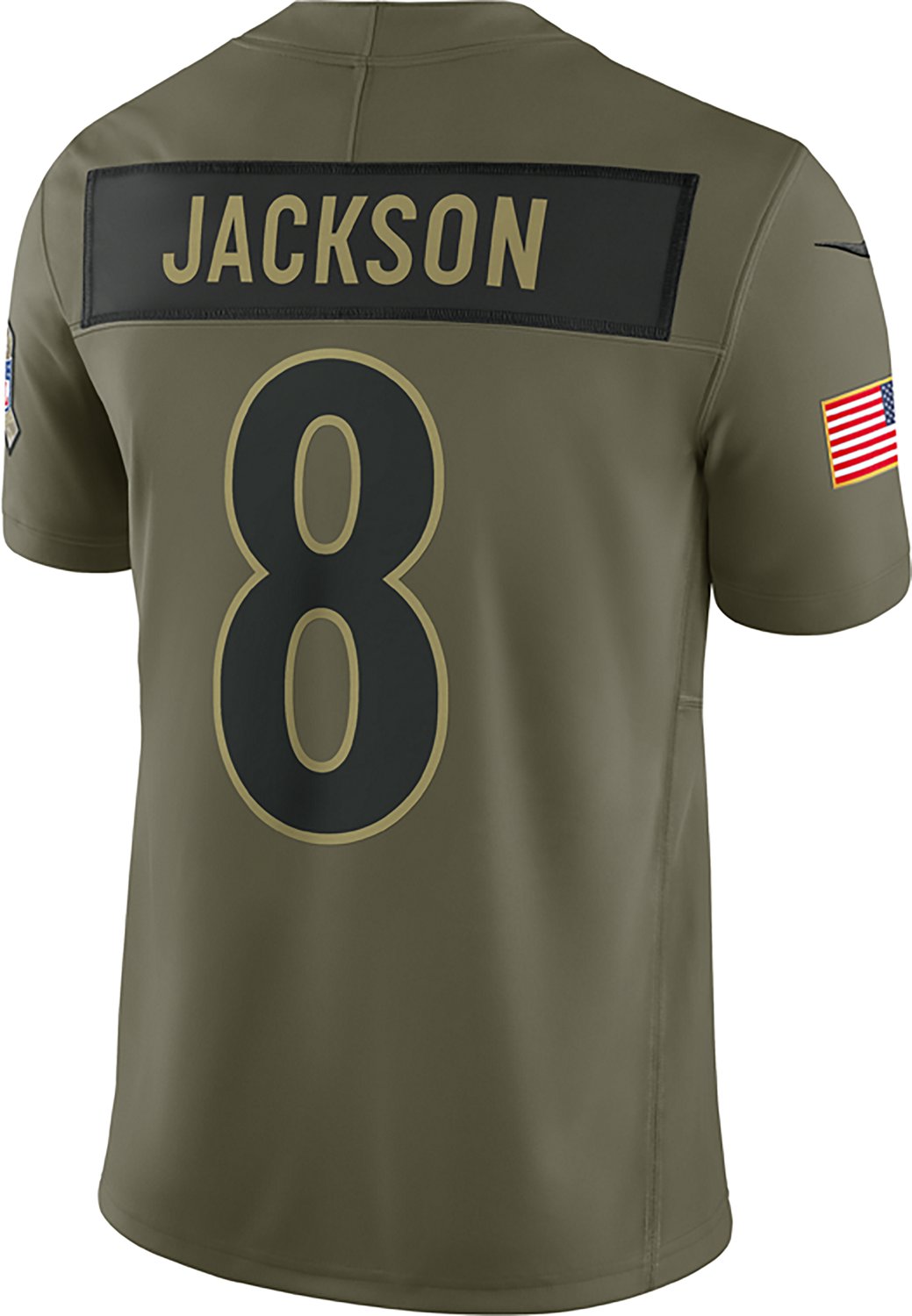 Nike Men's Ravens Lamar Jackson Salute to Service Jersey - view number 3