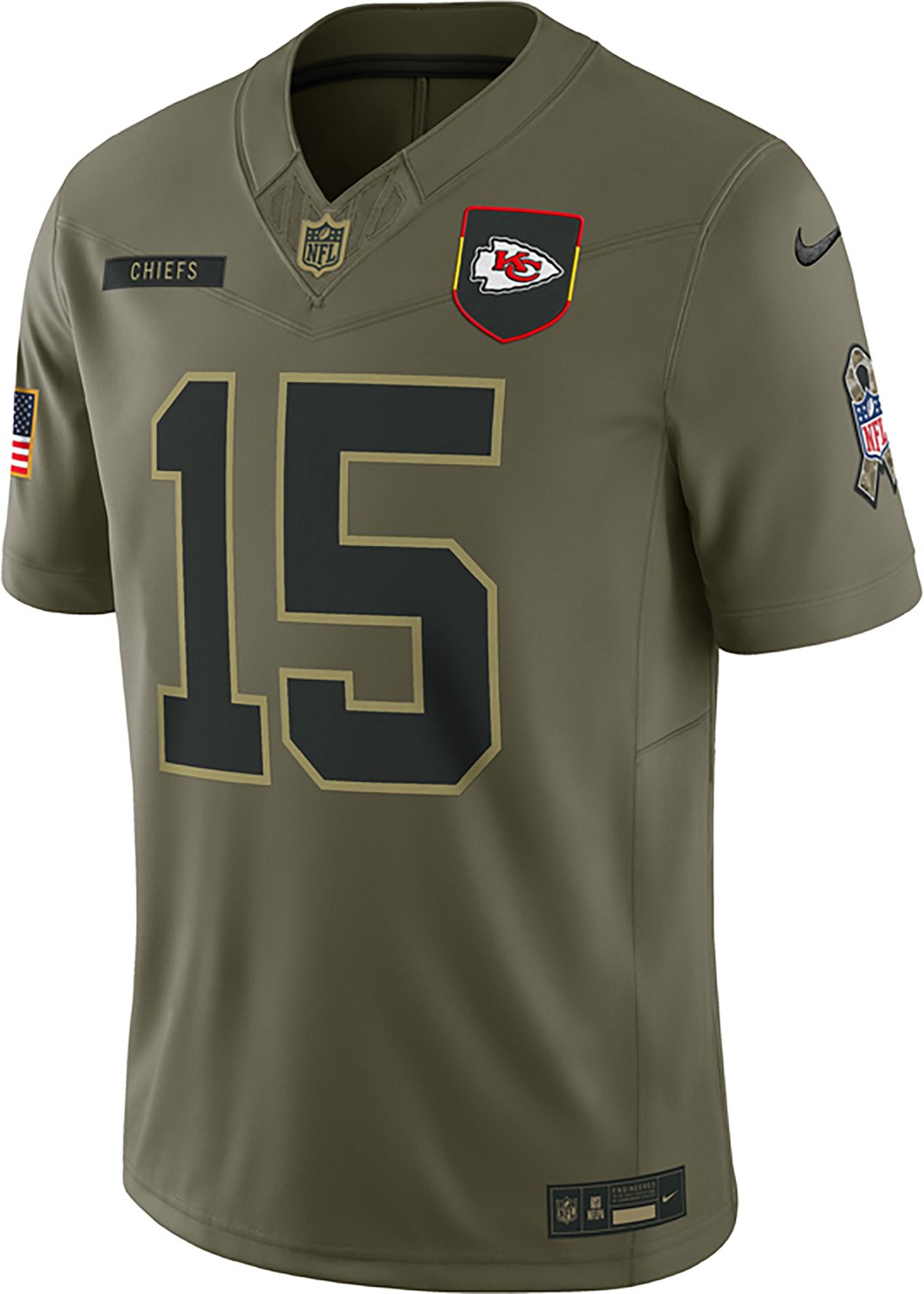 Nike Men's Chiefs Patrick Mahomes Salute to Service Jersey - view number 2
