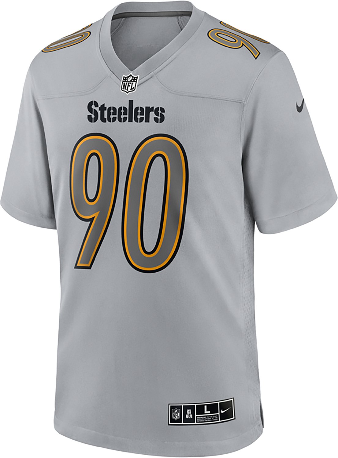 Nike Men's Pittsburgh Steelers T.J. Watt Atmosphere Name & Number Jersey - view number 2
