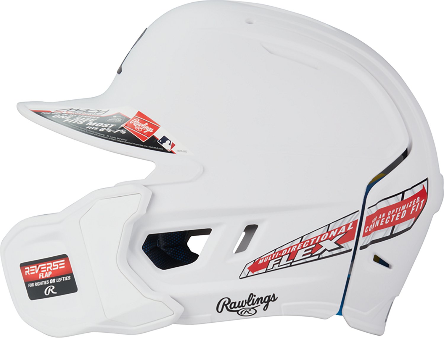 Rawlings Boys' Mach Fit Helmet with Reversible Jaw Guard - view number 2