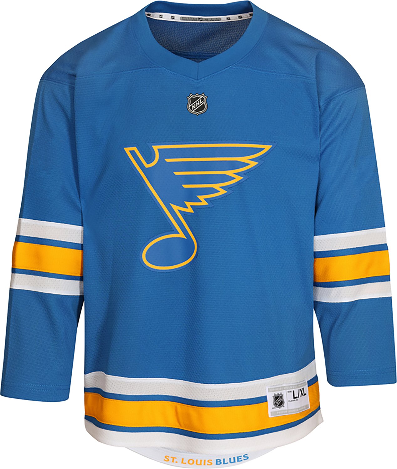 Outerstuff Boys' St. Louis Blues Replica Home Team Hockey Jersey - view number 2
