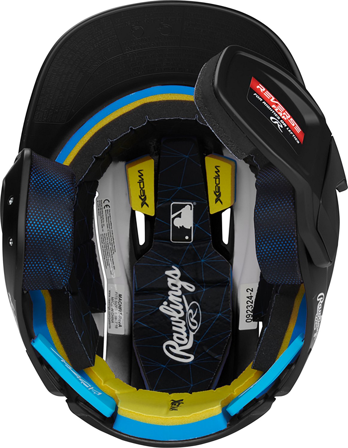 Rawlings Boys' Mach Fit Helmet with Reversible Jaw Guard - view number 5