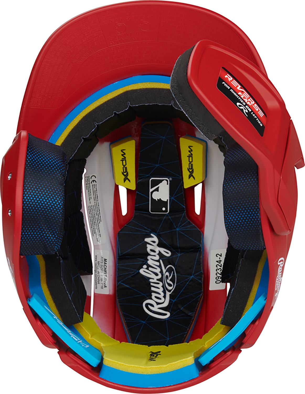 Rawlings Boys' Mach Fit Helmet with Reversible Jaw Guard - view number 5
