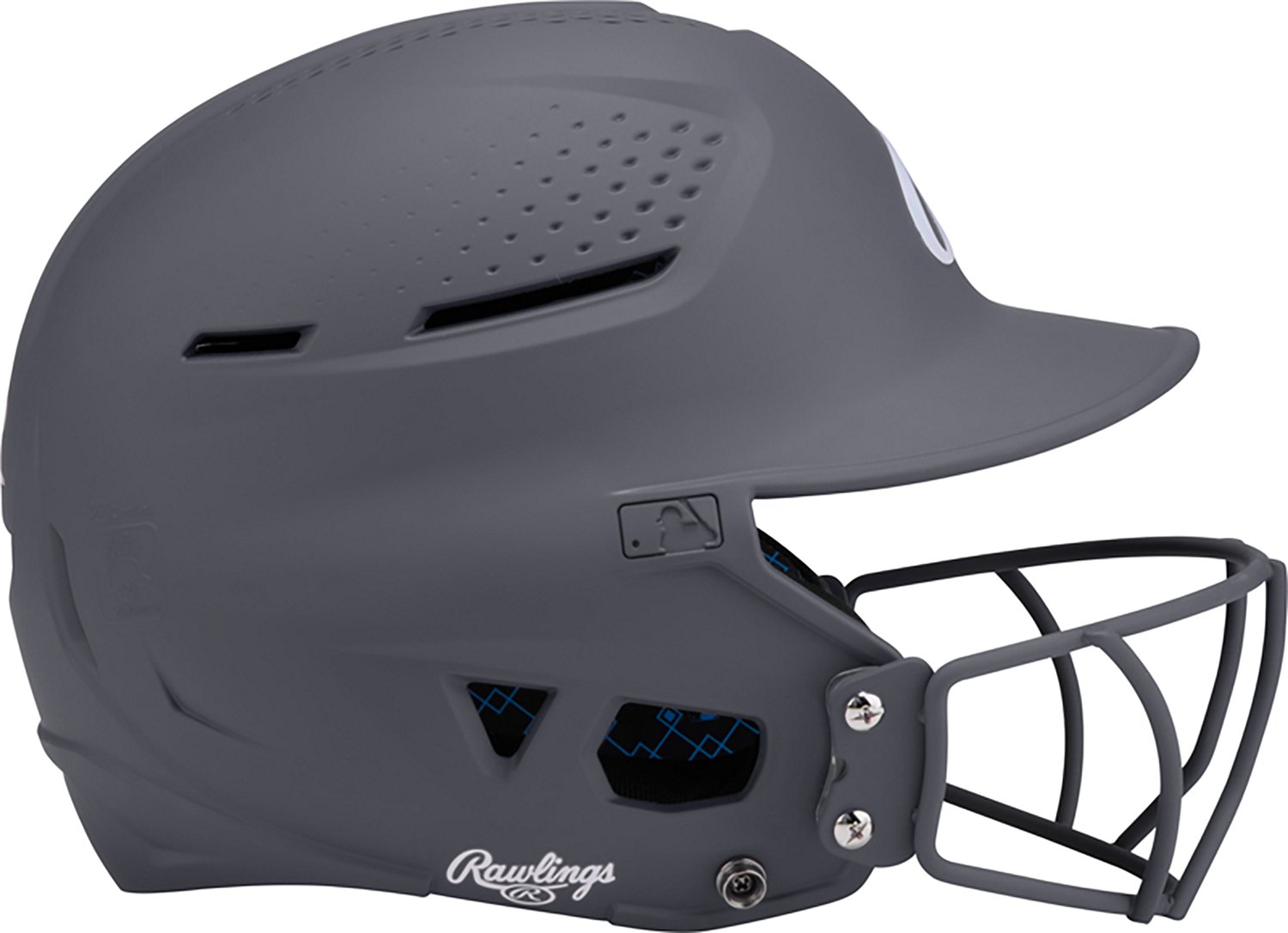 Rawlings Kids' RX2 1 Tone Matte Helmet with Softball Cage - view number 4