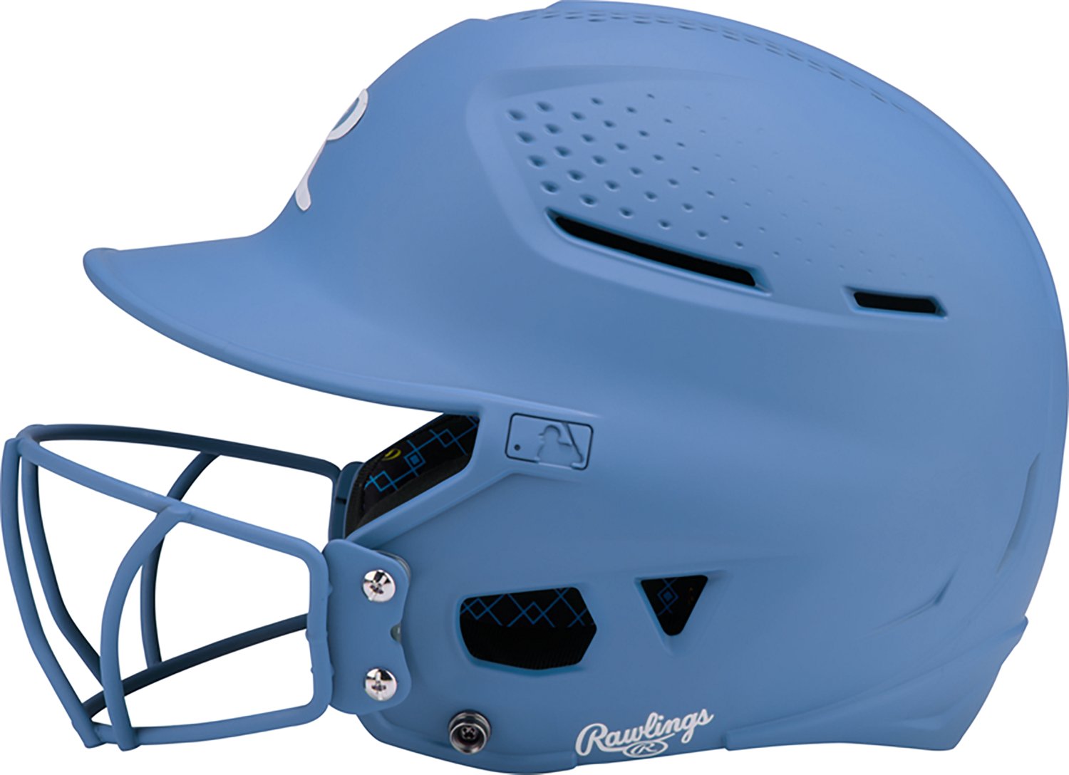 Rawlings Kids' RX2 1 Tone Matte Helmet with Softball Cage - view number 3