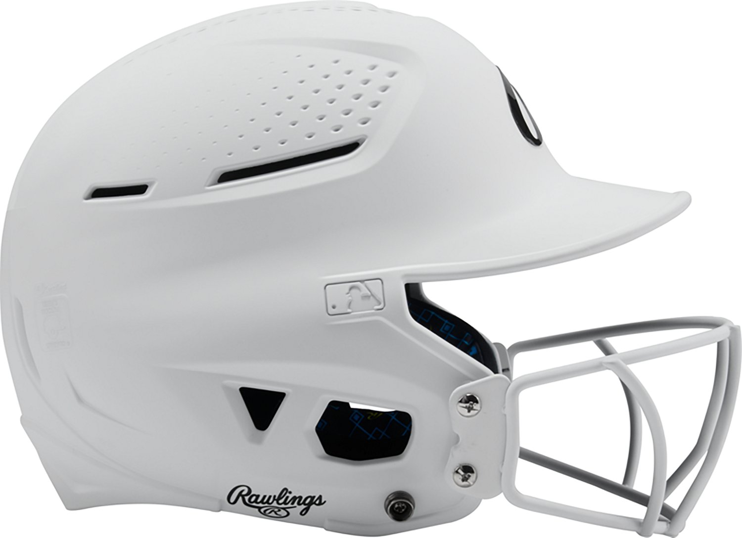 Rawlings Kids' RX2 1 Tone Matte Helmet with Softball Cage - view number 4