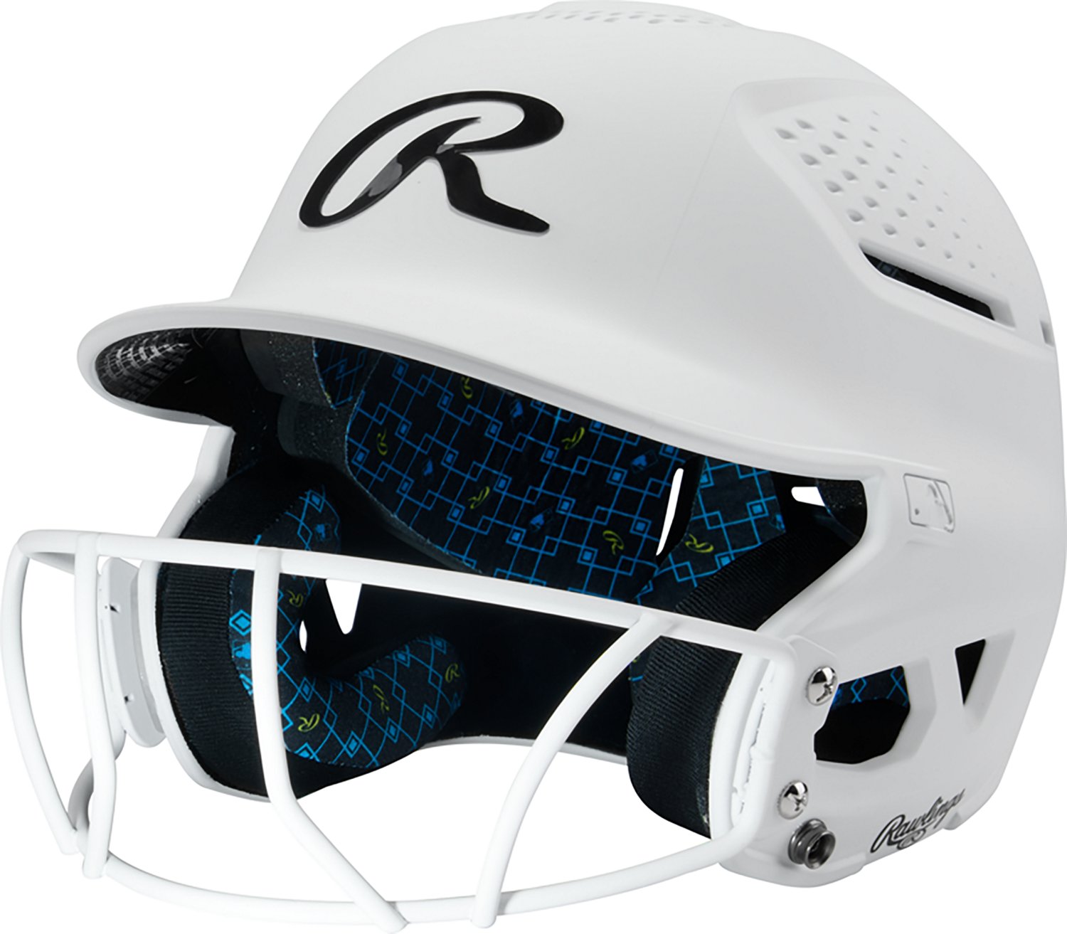 Rawlings Kids' RX2 1 Tone Matte Helmet with Softball Cage - view number 5
