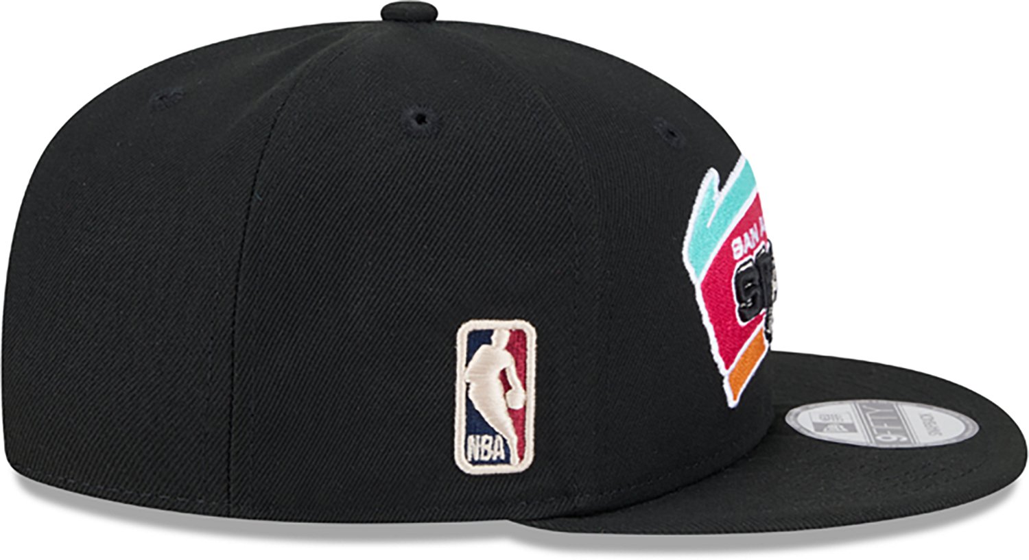 New Era Adults' San Antonio Spurs 25 Hardwood Classics OTC 950 Cap - view number 3