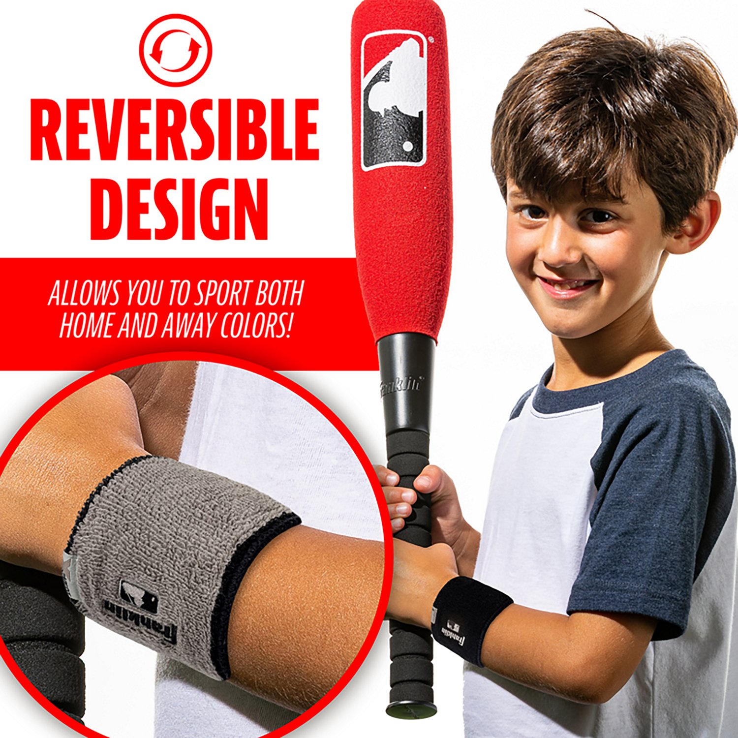 Franklin MLB X-Vent Wristbands 2-Pack - view number 5