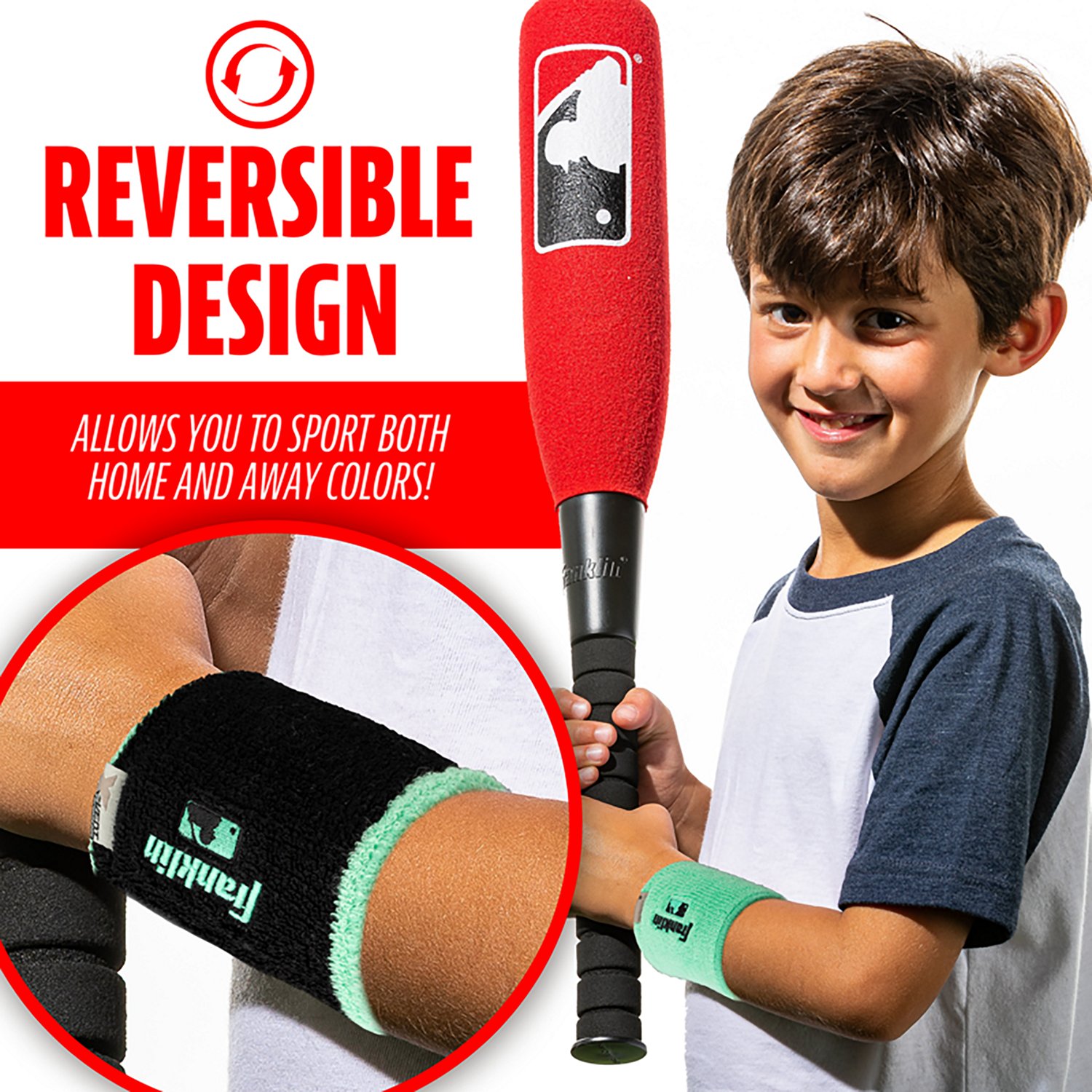 Franklin MLB X-Vent Wristbands 2-Pack - view number 4