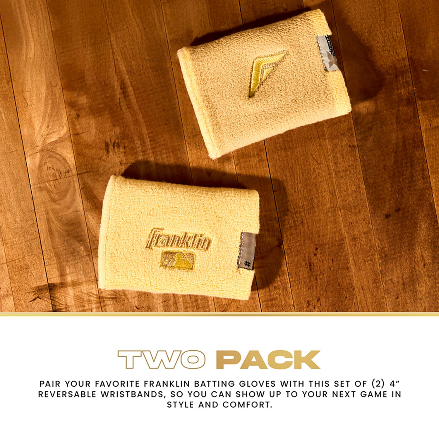 Franklin MLB X-Vent Wristbands 2-Pack - view number 5