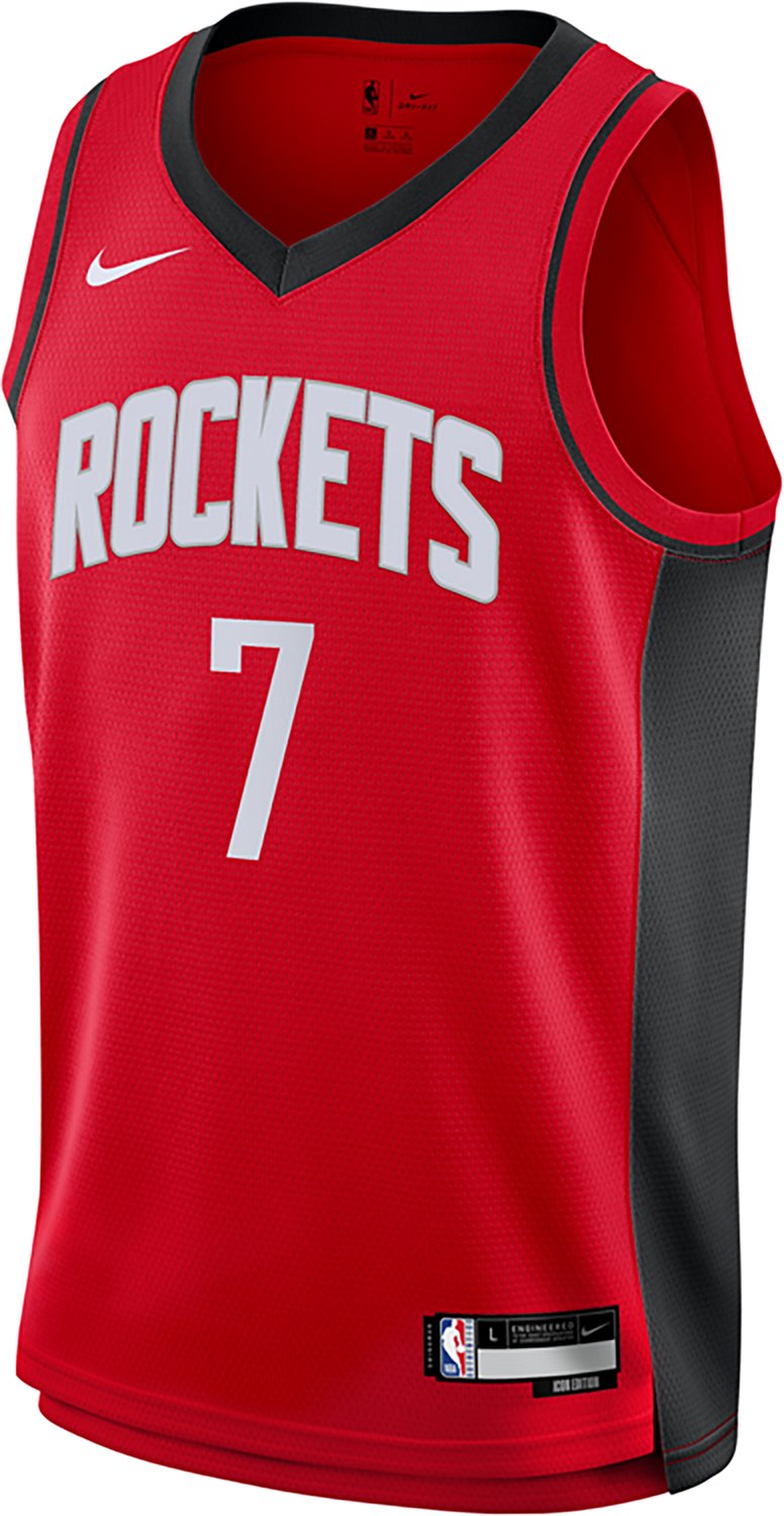 Nike Kids' Houston Rockets Kevin Durant Icon Swingman Name and Number Jersey - view number 2