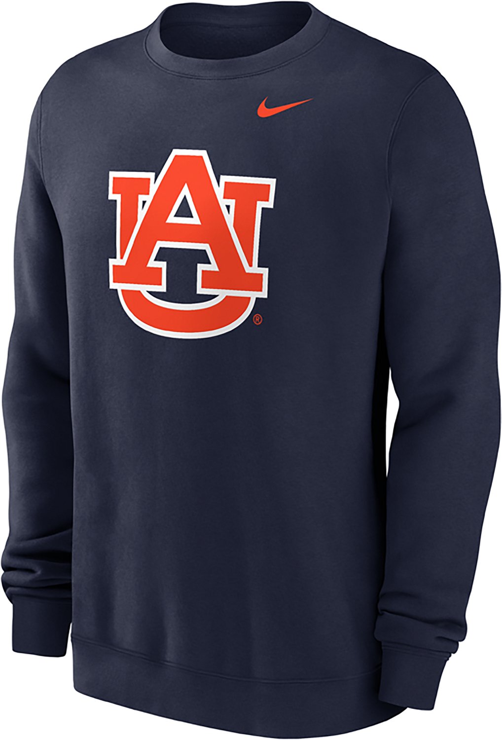 Nike Men's University of Auburn Tigers Primary Logo Long Sleeve Crew - view number 2