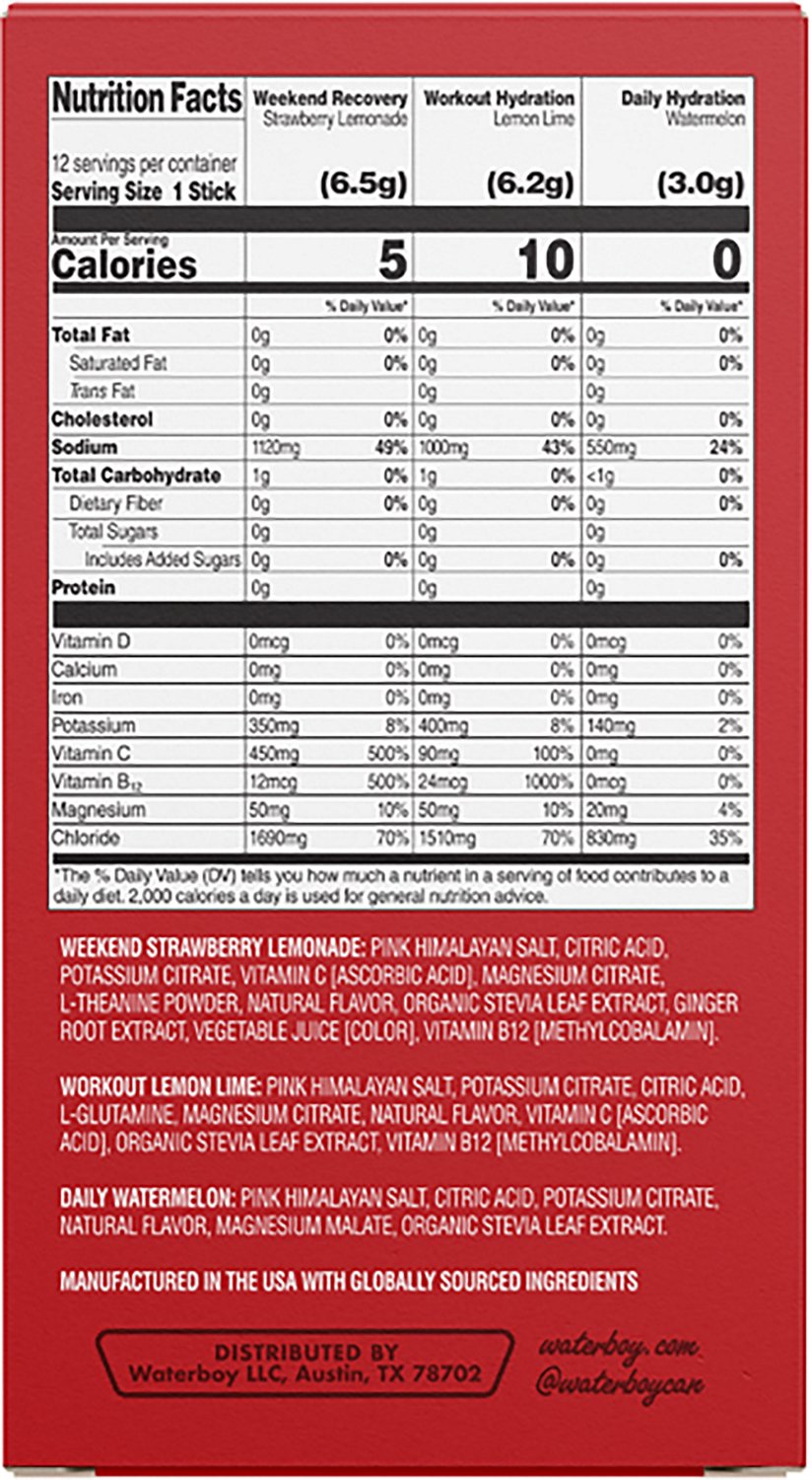 Waterboy Holiday Gift Box Variety 12 Pack - view number 2