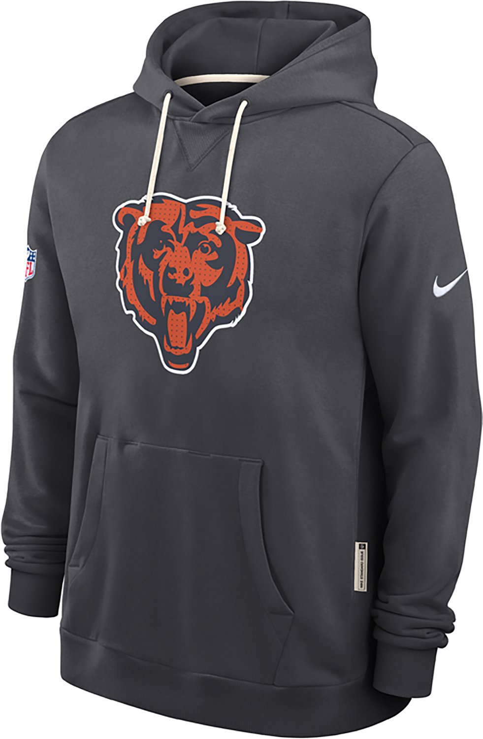 Nike Men's Chicago Bears Sideline Pullover Long Sleeve Hoodie - view number 5