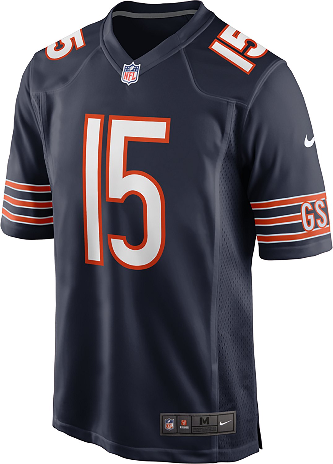 Nike Men's Chicago Bears Rome Odunze Game Home Player Name and Number Jersey - view number 2