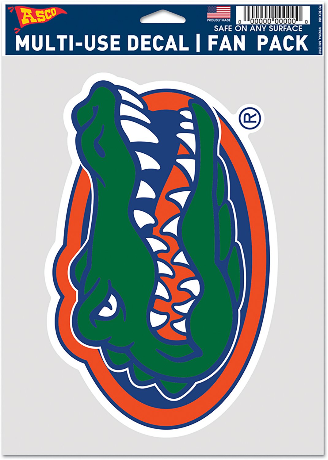 WinCraft University of Florida Gators Fan Decal Multi-use