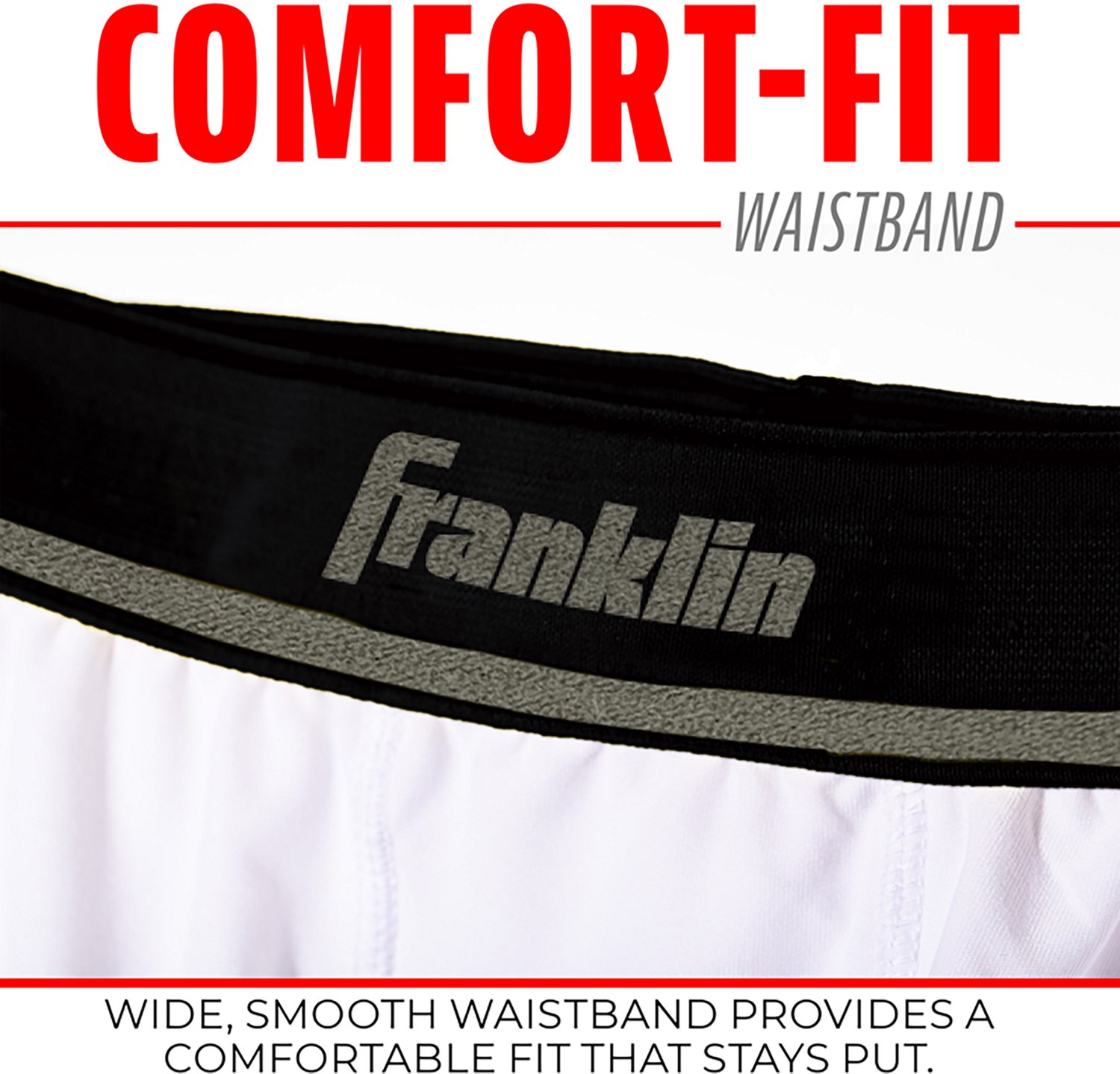 Franklin Sports Kids’ Baseball + Softball Sliding Shorts - view number 4