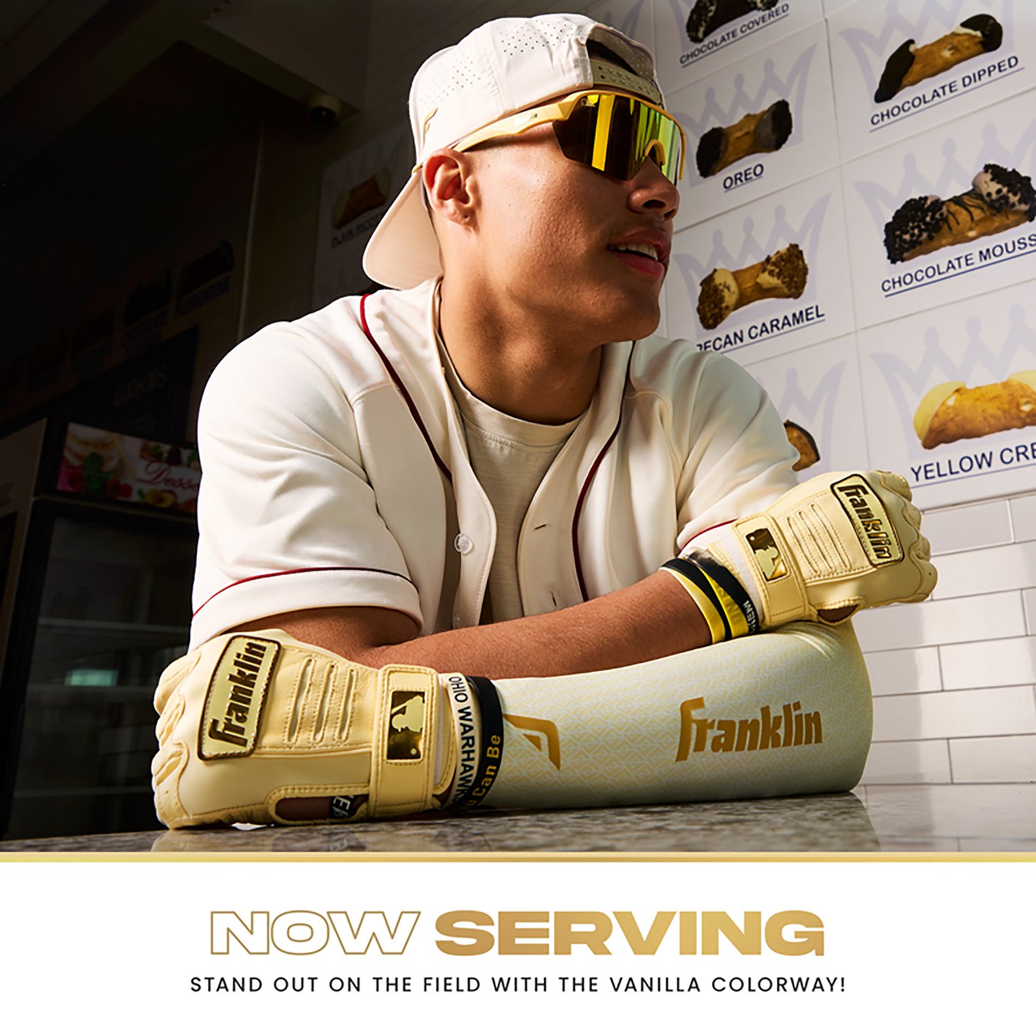 Franklin Sports Adults’ Baseball + Softball Arm Compression Sleeves  - view number 5