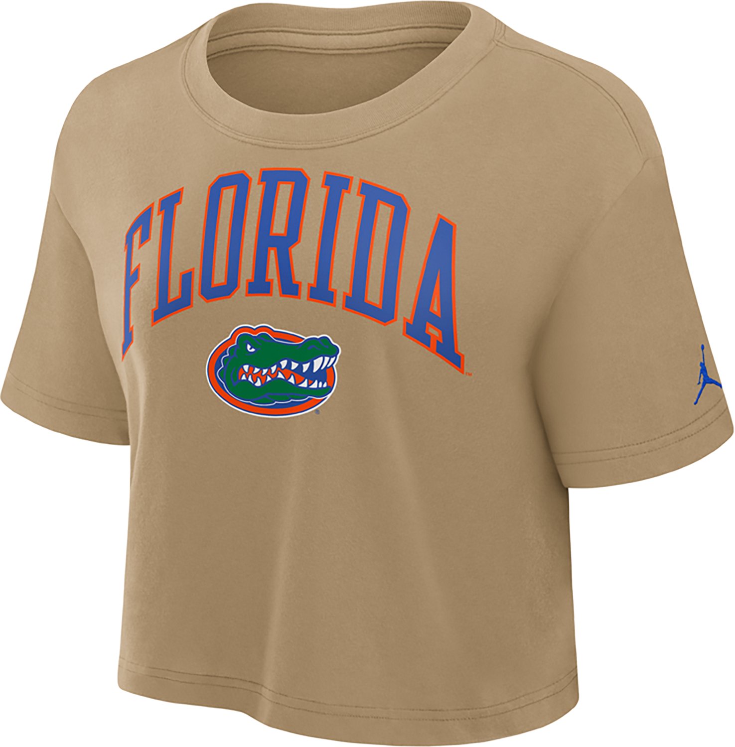 Nike Women's University of Florida School Arch Crop Graphic T-shirt - view number 2